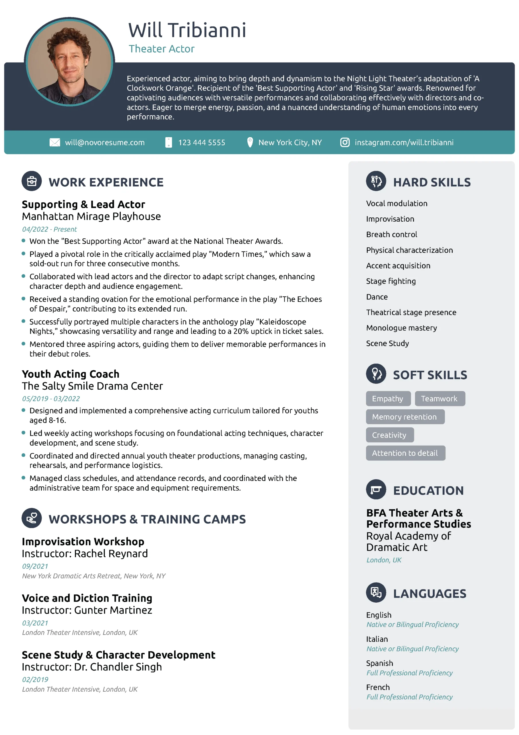 16 Free Resume Templates Download And Print 