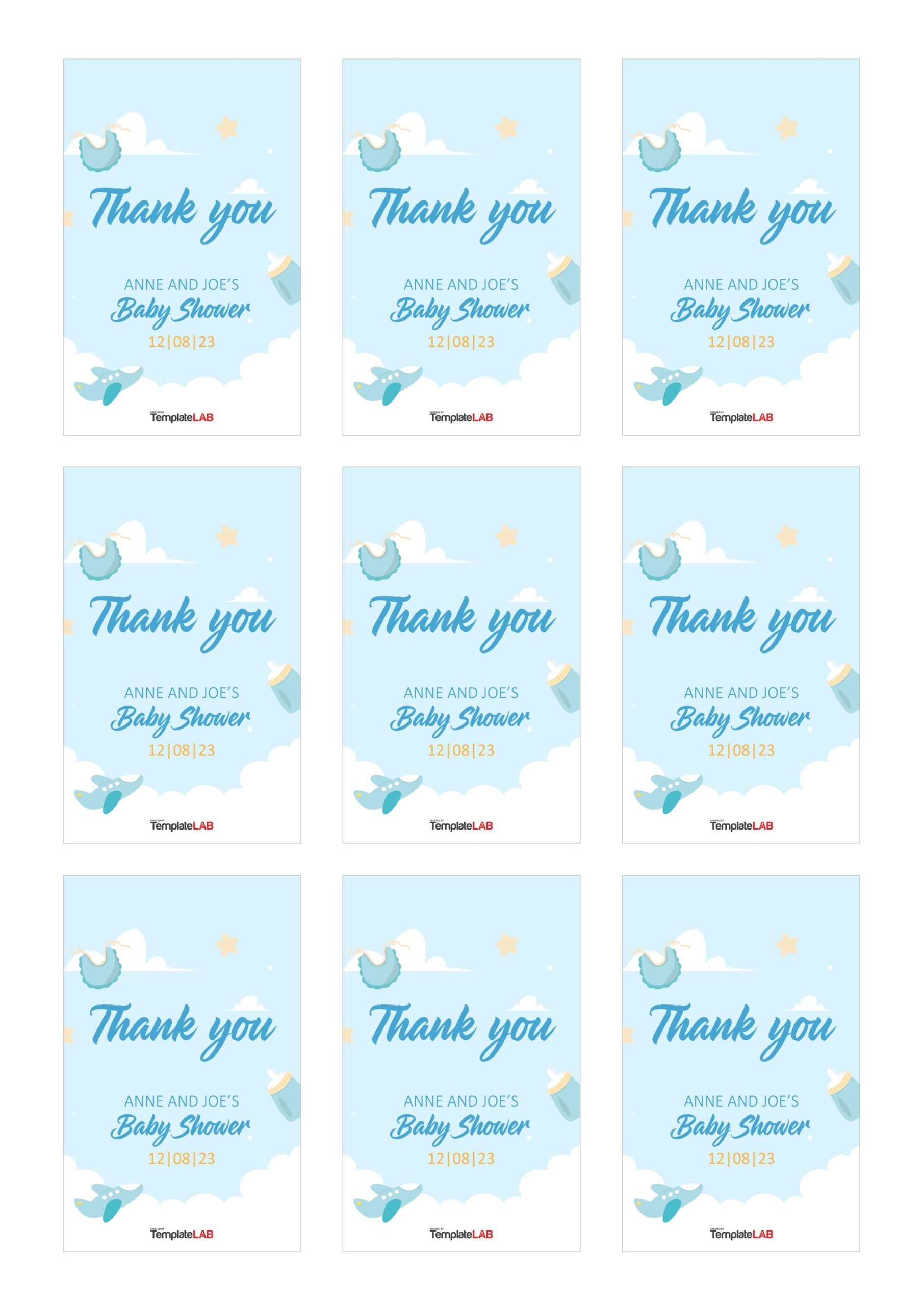 19 Free Editable Gift Tag Templates Word PPTX PSD 