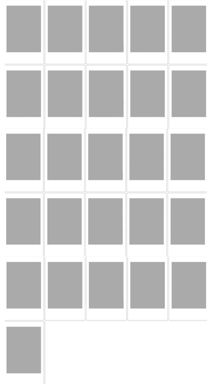 26 Date Photos Polaroid Template