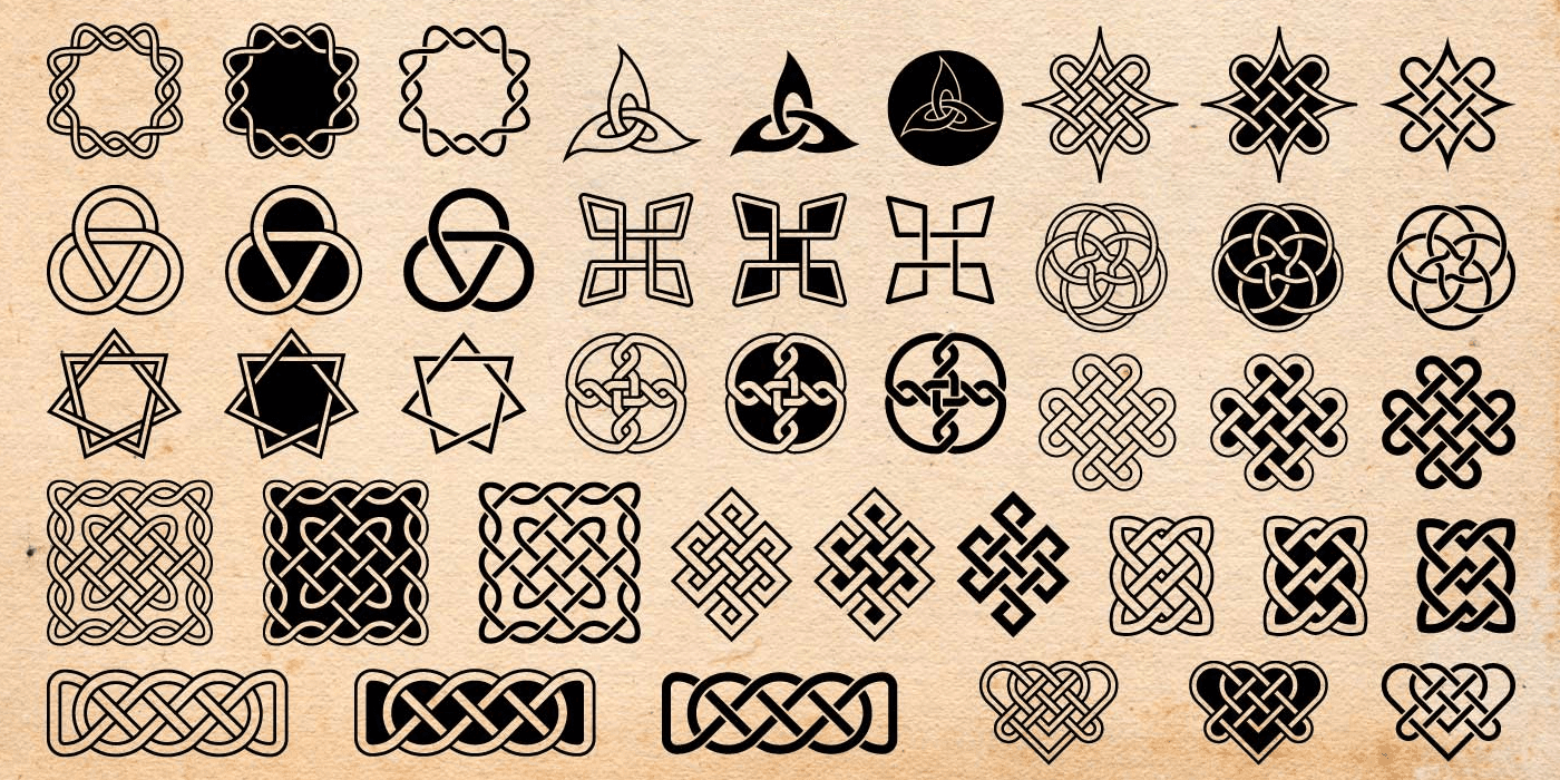 270 Vector Celtic Knot Designs Pack Bypeople