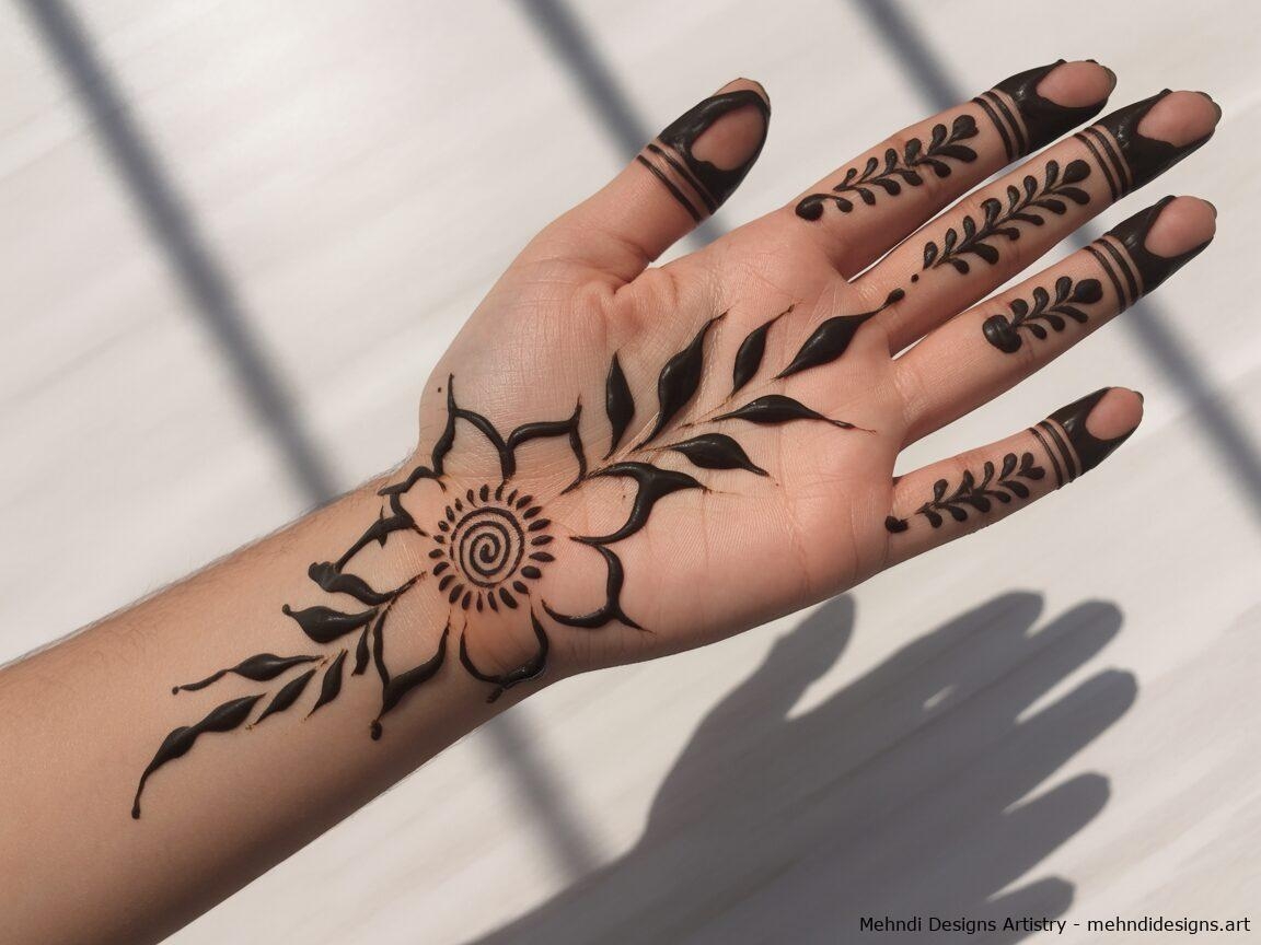 41 Popular Simple Mehndi Design