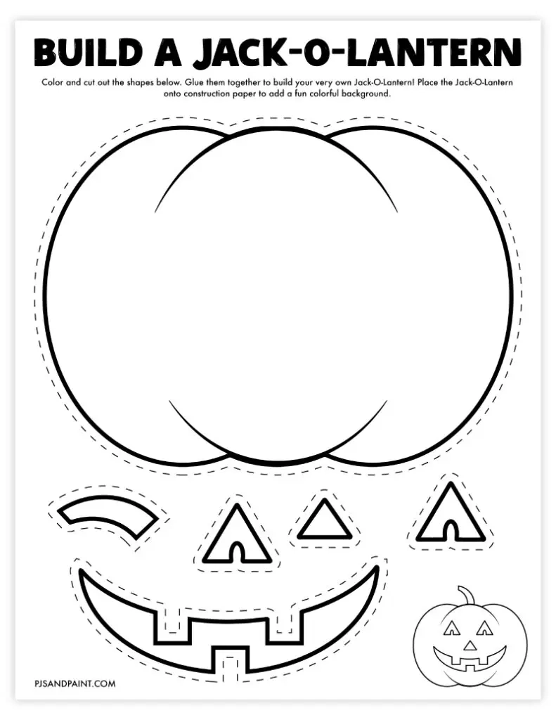 Free Printable Halloween Activity Worksheets