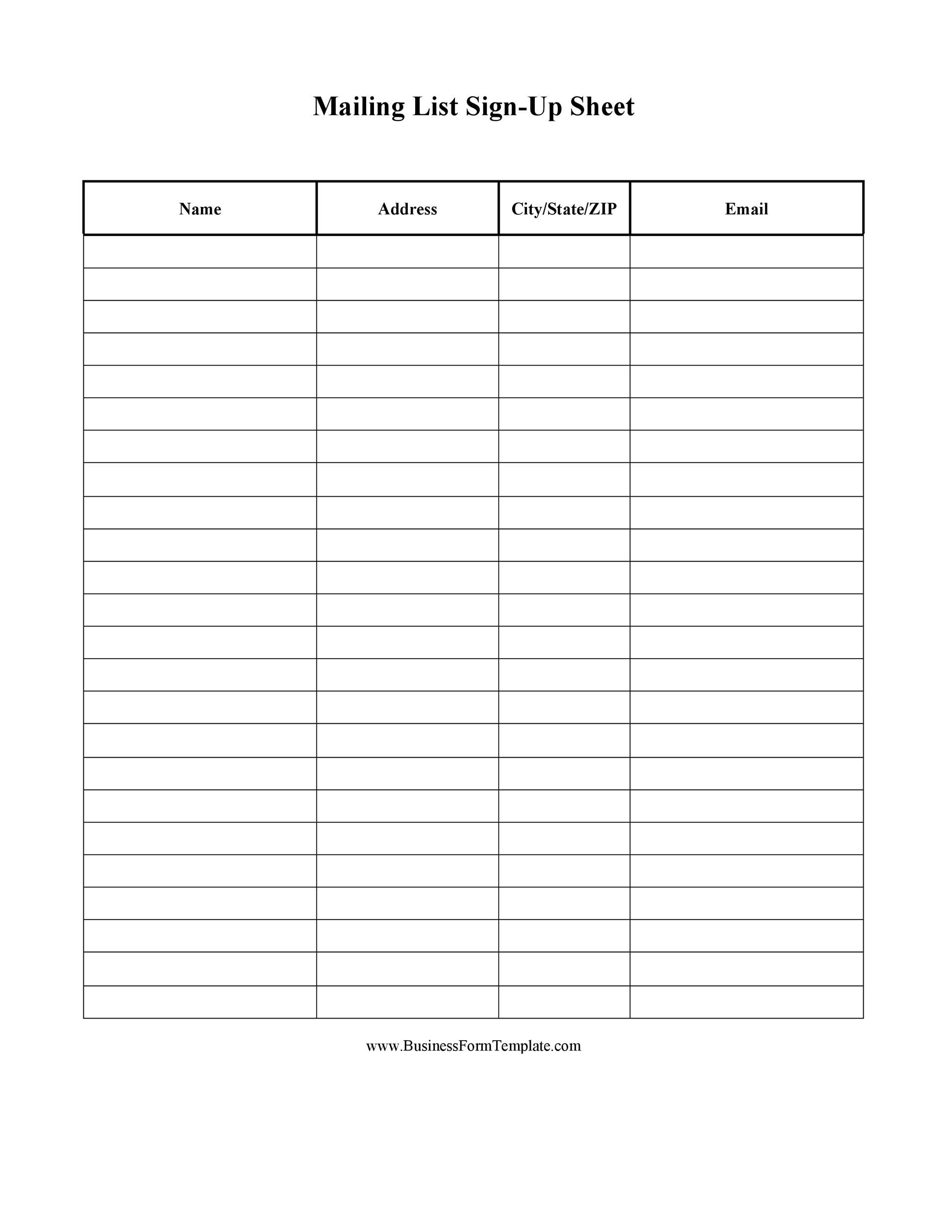48 Phone amp Email Contact List Templates Word Excel PDF 