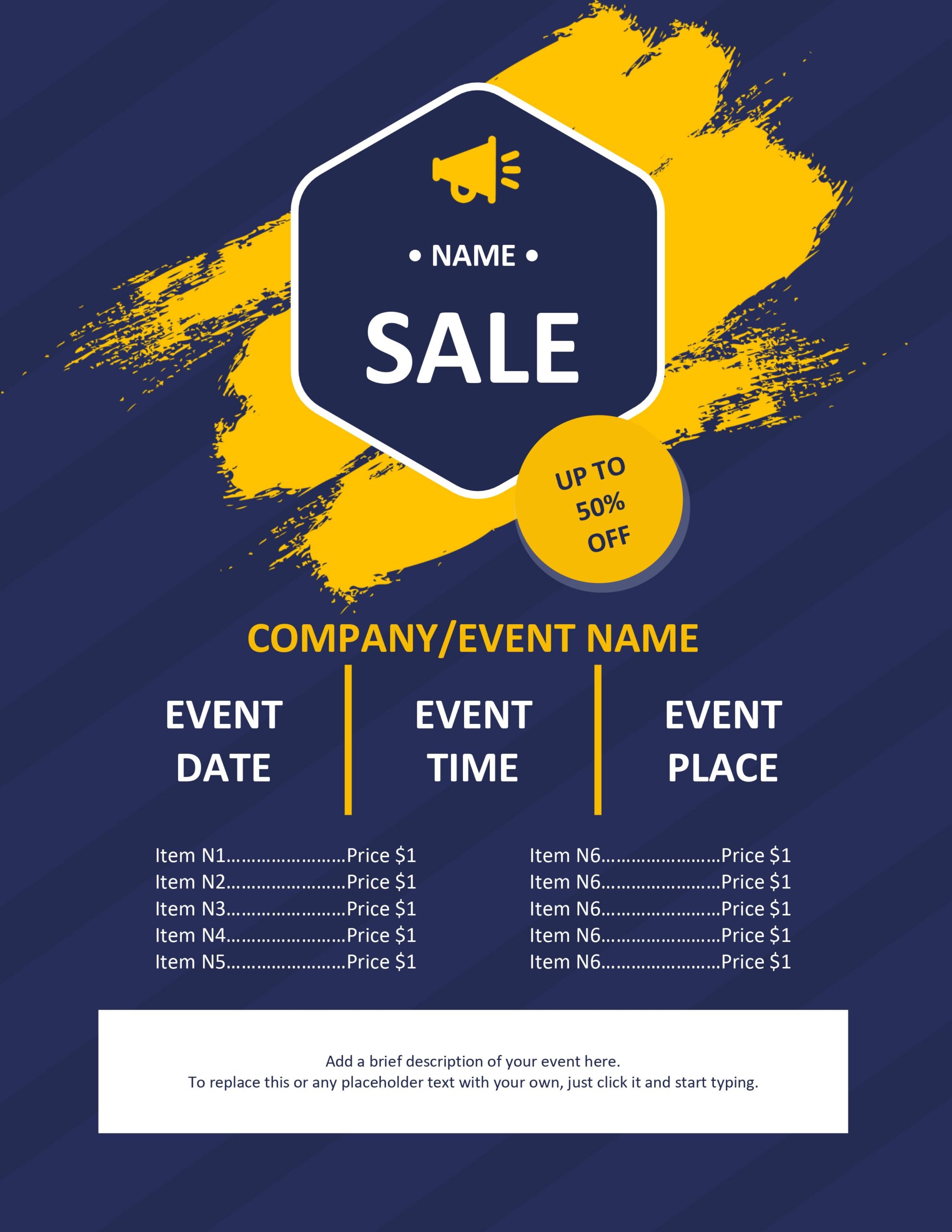 Make Your Own Printable Flyers
