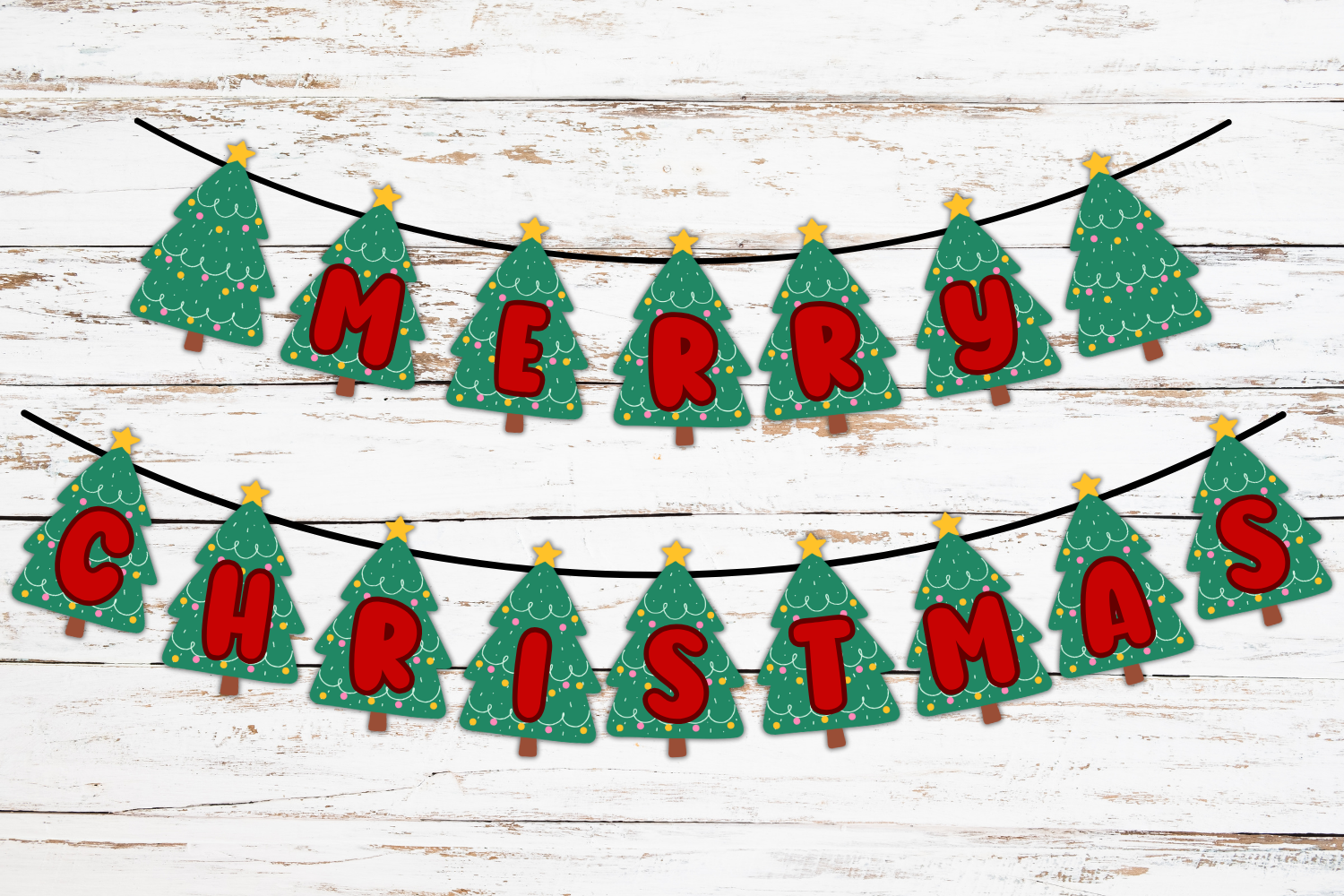 6 CUTE Merry Christmas Banners FREE Printables Cassie Smallwood