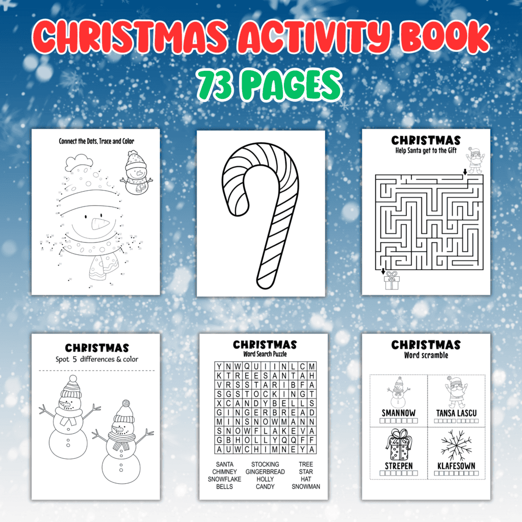 Free Printable Christmas Puzzles