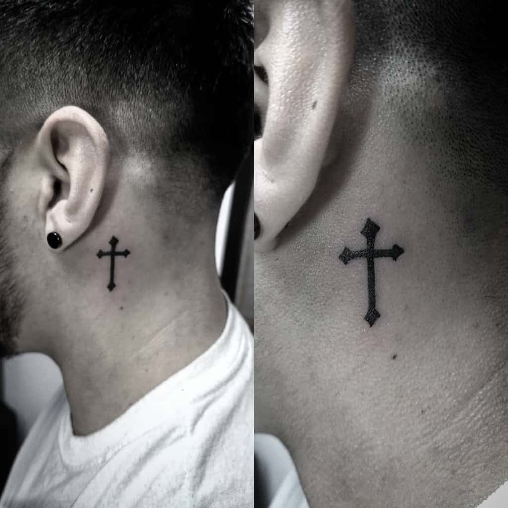 69 Best Small Cross Tattoo Ideas