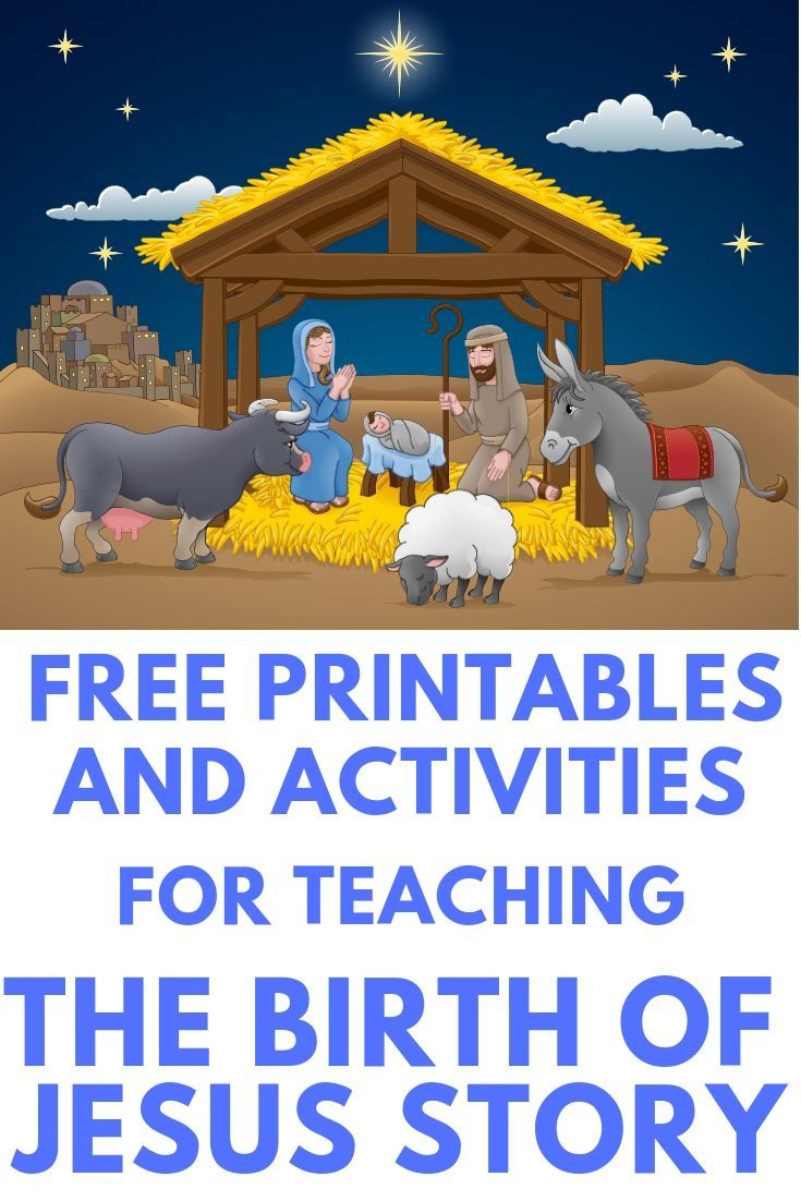 Free Printable Story Of Jesus Birth