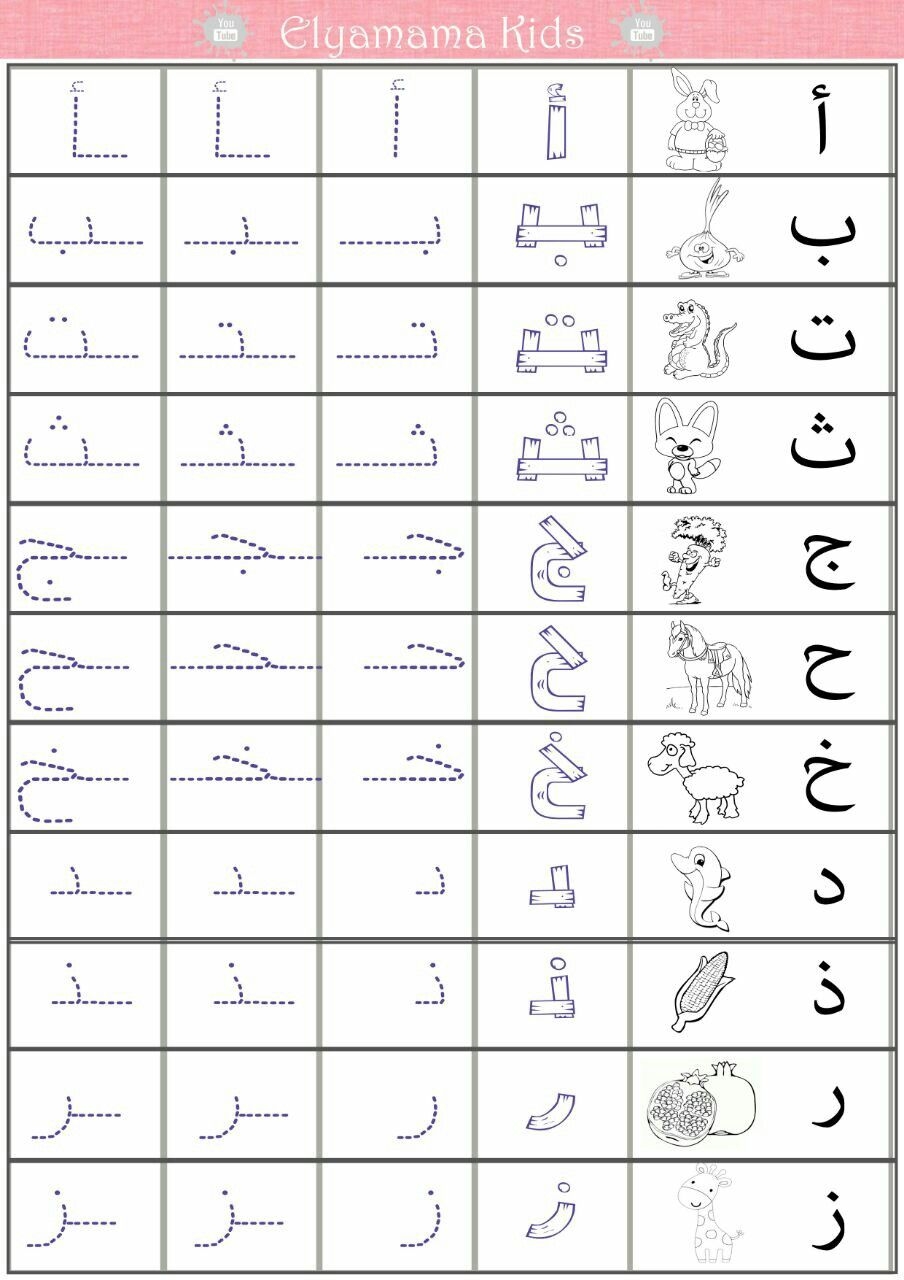 76 Arabic Ideas To Save Today Arabic Alphabet For Kids Learn 