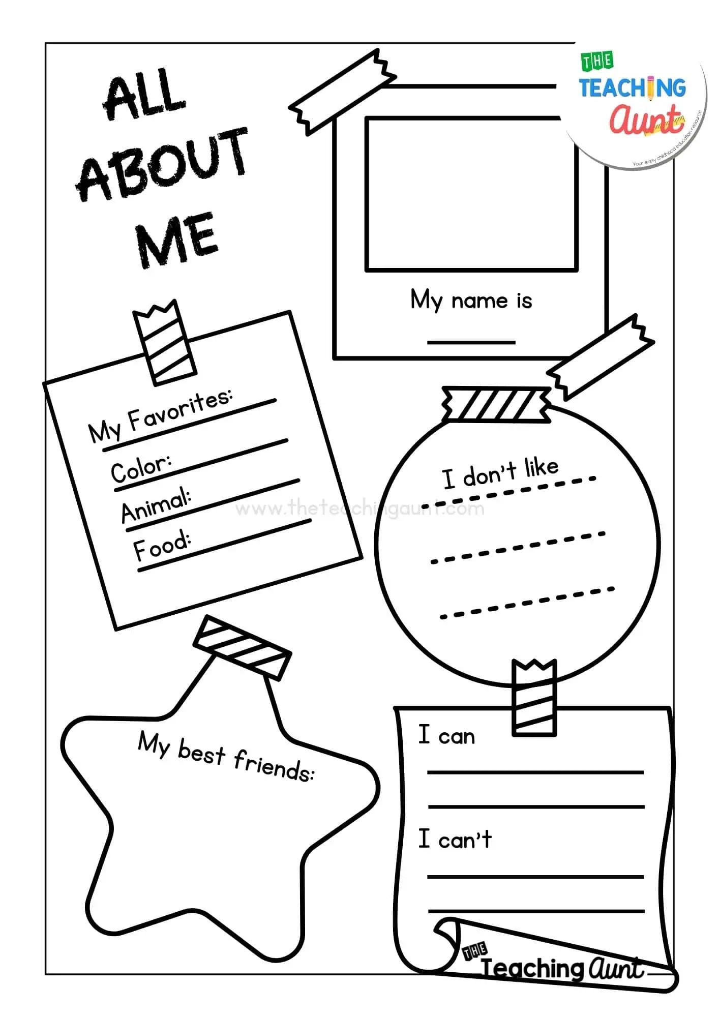 Free Teacher Printable Worksheets