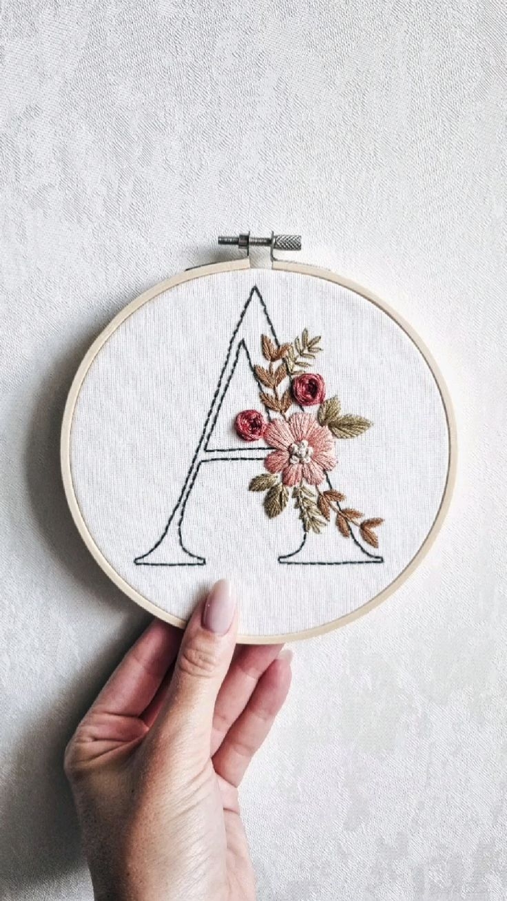 Alphabet Embroidery