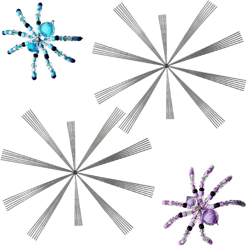 Amazon 24Pcs Halloween Spider Wire Forms Metal Wires Beading 