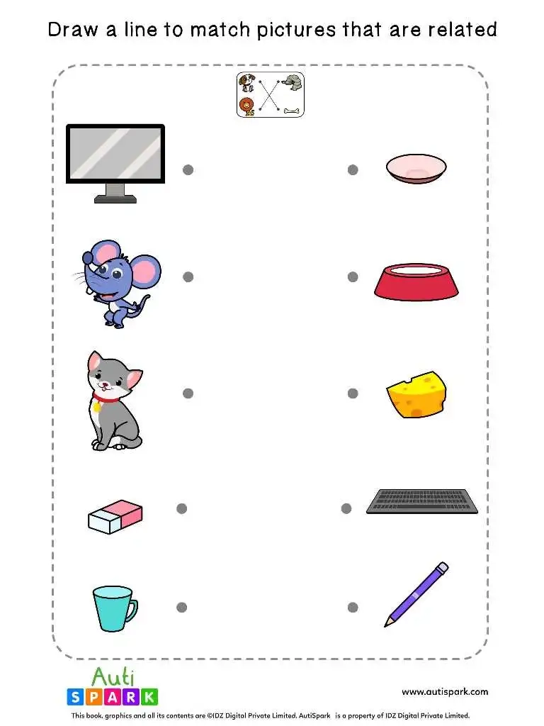 Autism Worksheets For Kids Page 6 Of 20 AutiSpark
