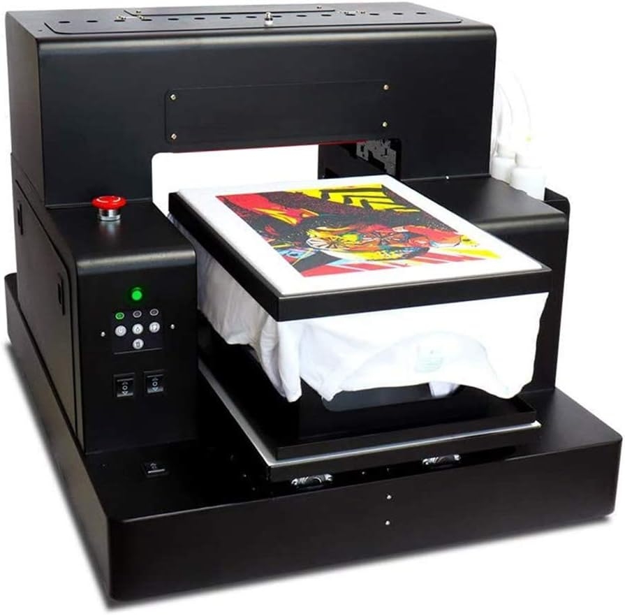 Automatic T Shirt Printing Machine For Sweatshirts Hoodies Pants Jeans A3 DTG Ink