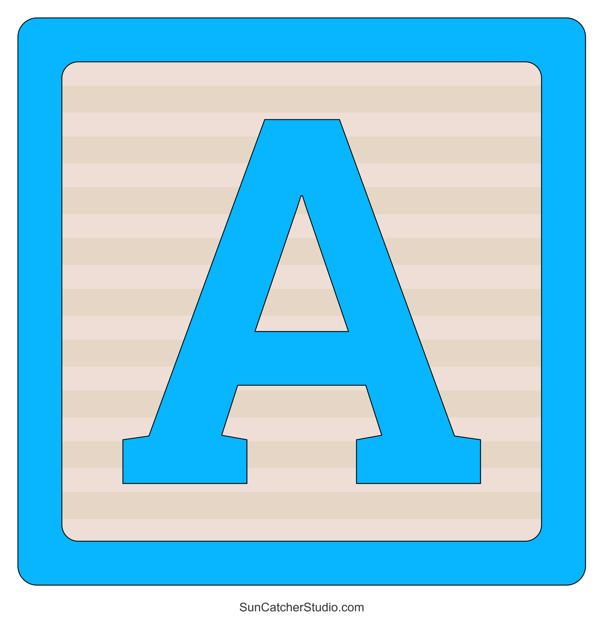 Block Letters Printable Free