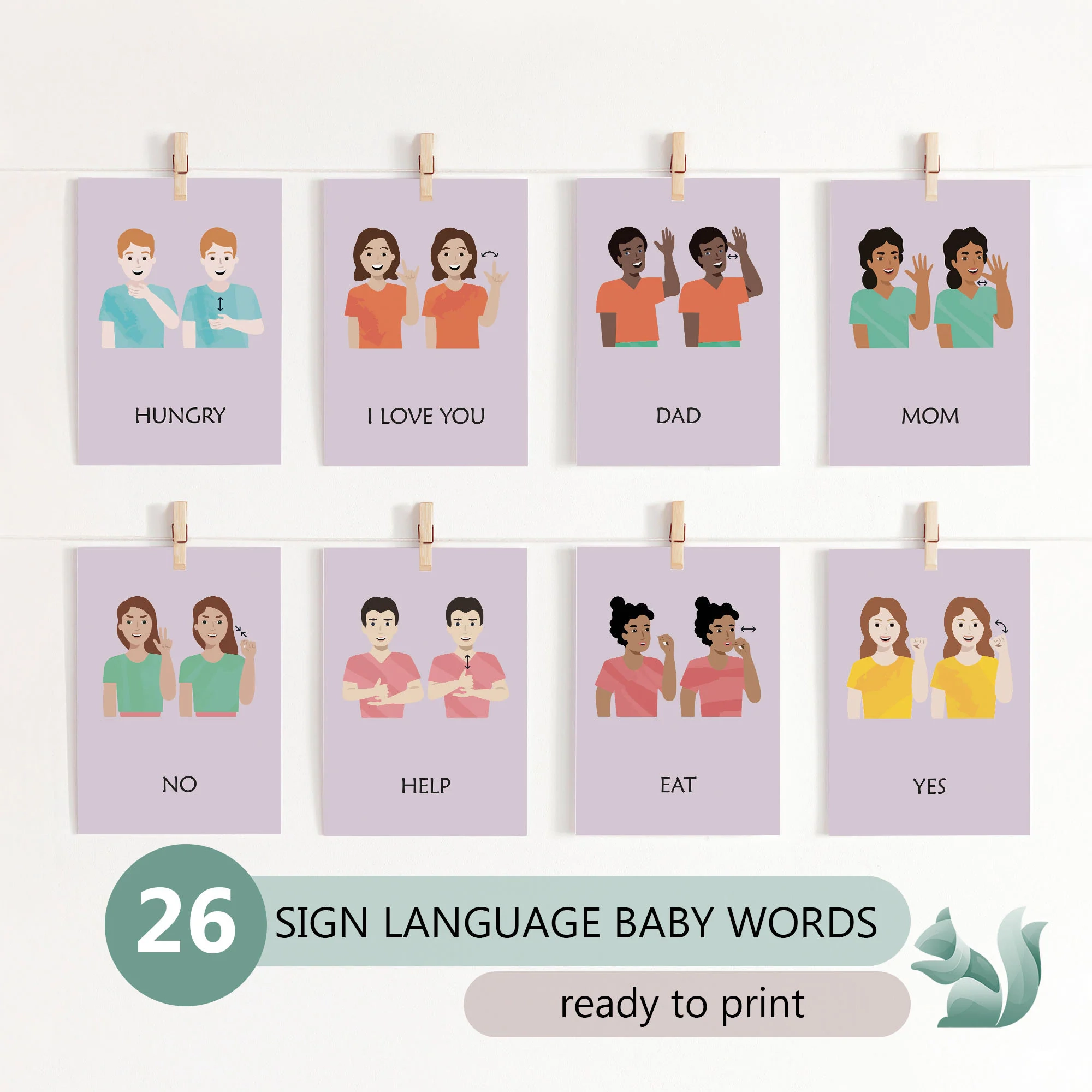 Printable Baby Sign Language
