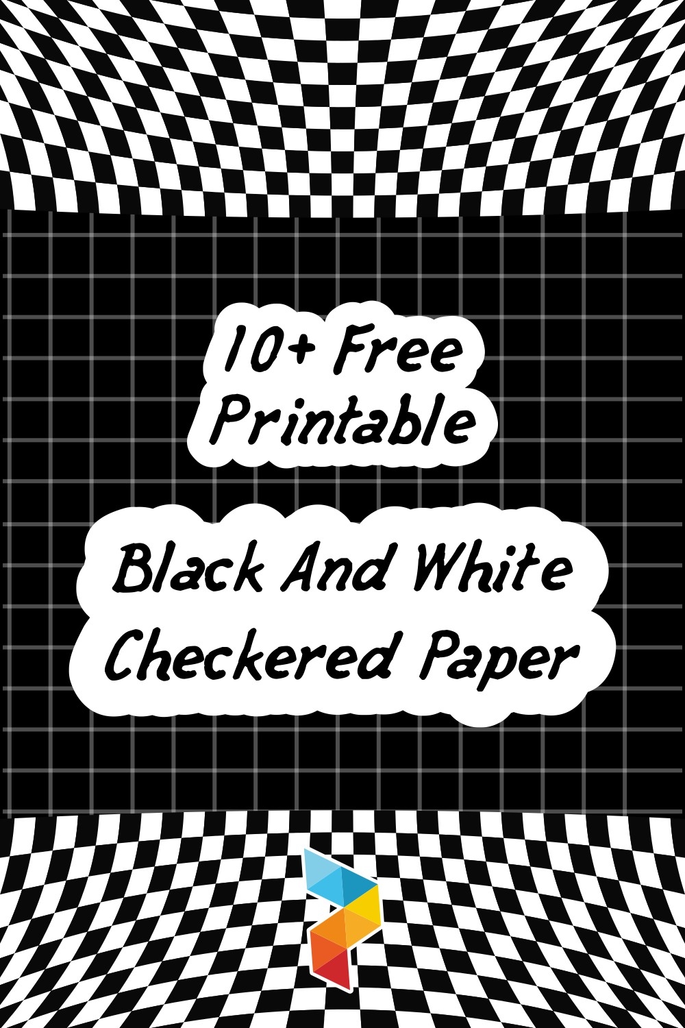 Black And White Checkered Paper 14 Free PDF Printables Printablee
