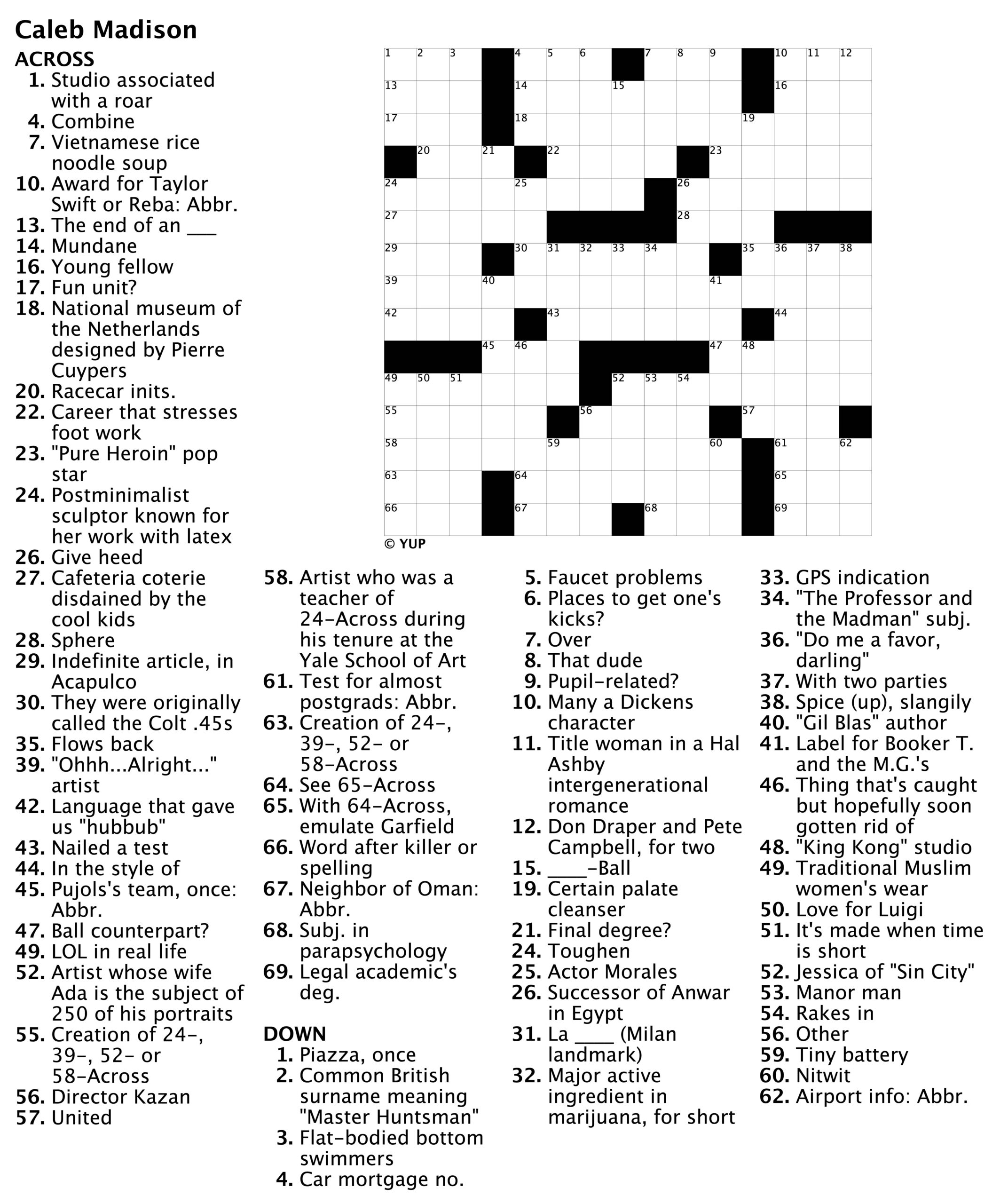 Black History Crossword Puzzles Printable Fill Online Printable 