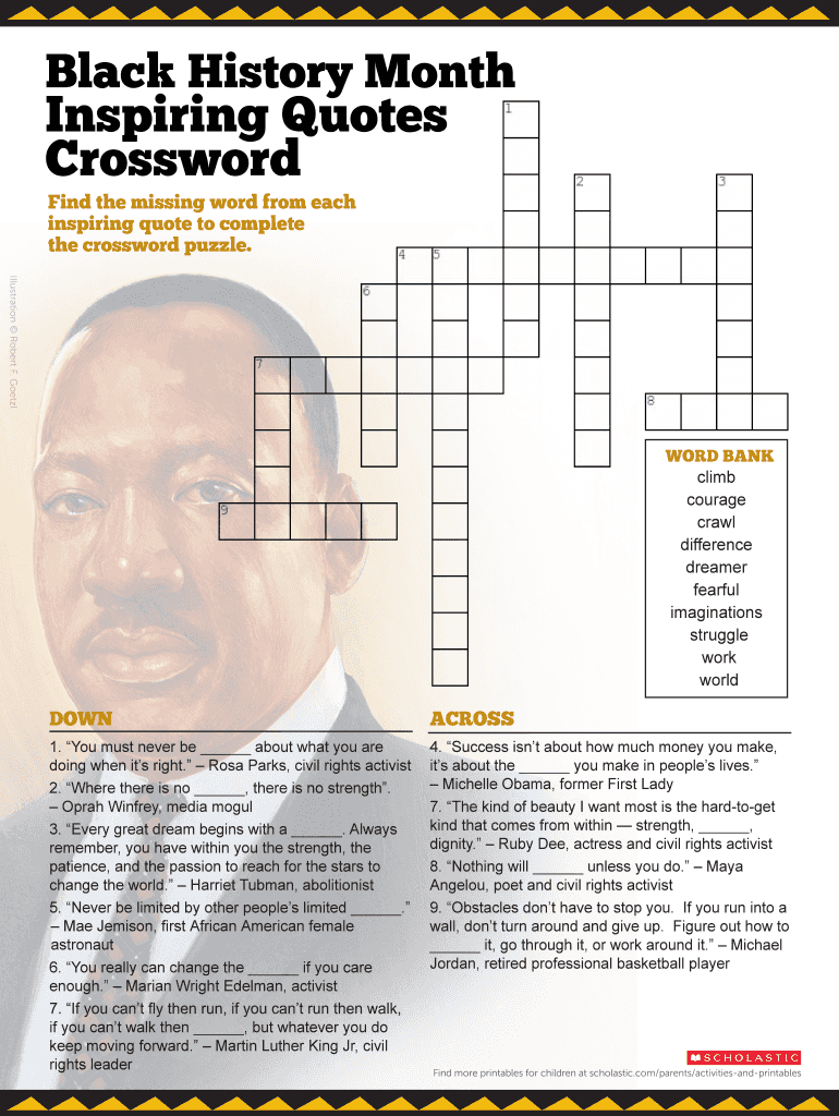 History Crossword Puzzles Printable