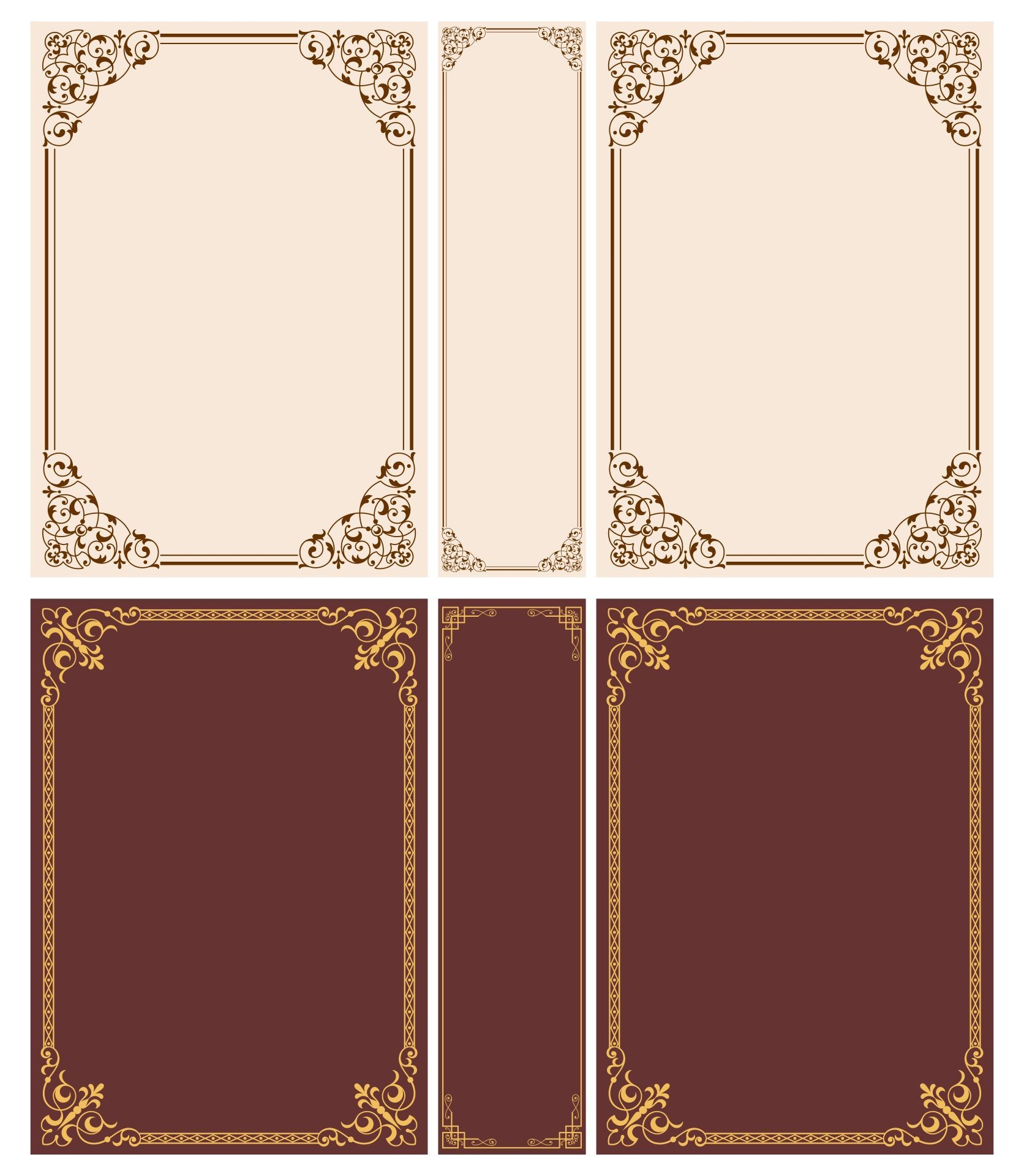 Printable Book Cover Template