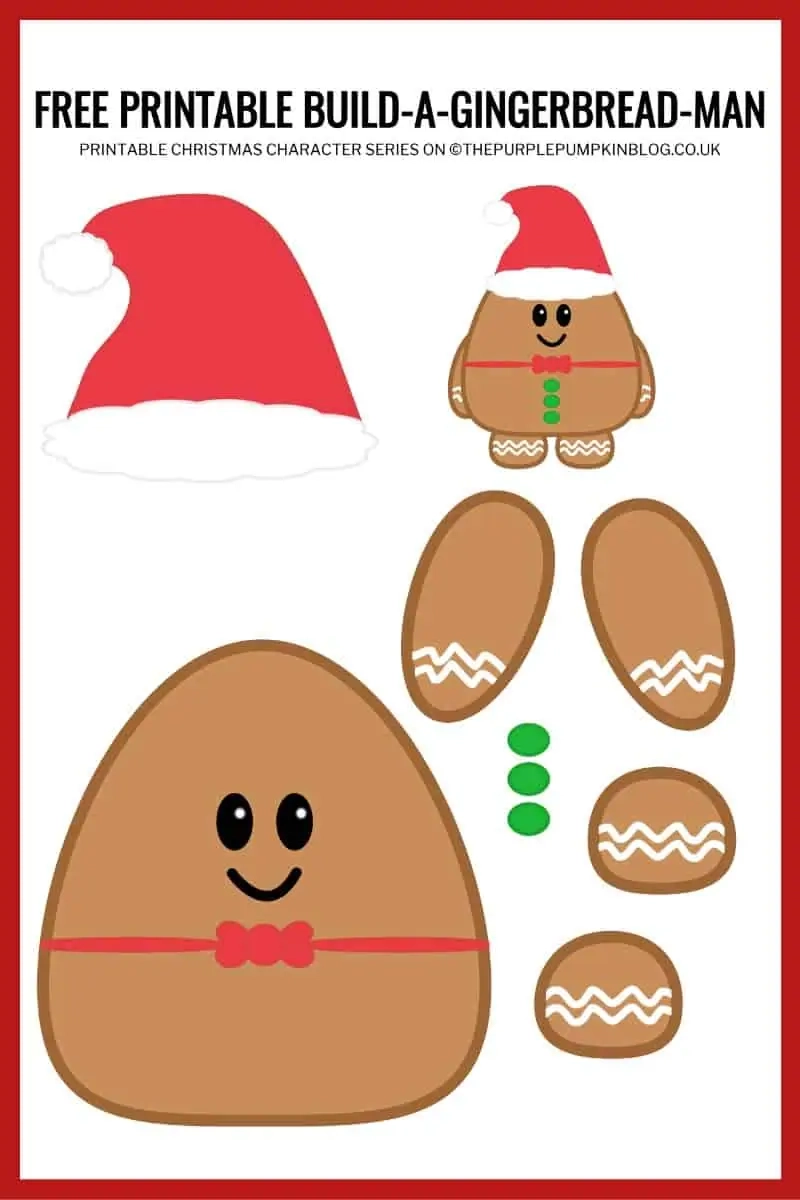 The Gingerbread Man Printable