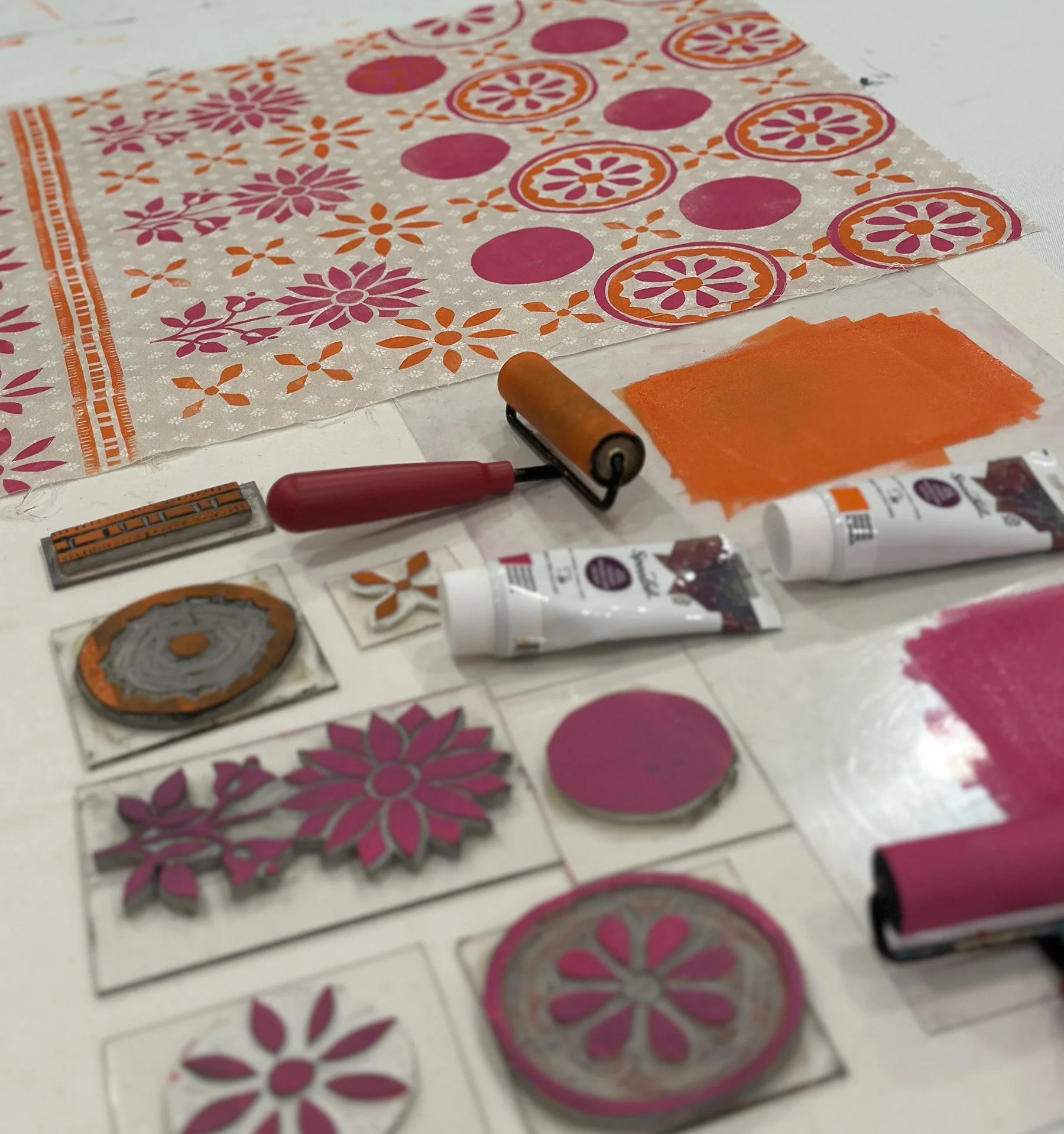 CARVE amp CREATE PATTERN DESIGN AND LINE BLOCK PRINTING WITH DIANE 