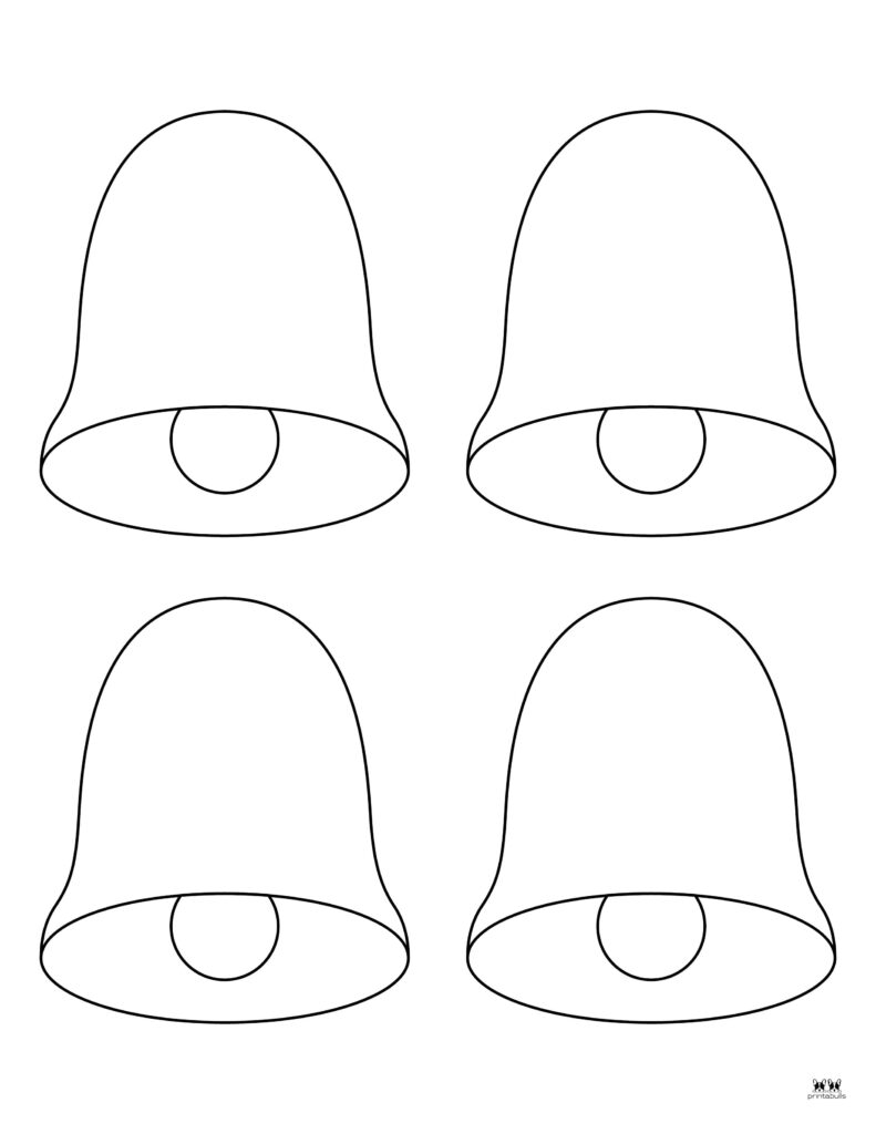 Printable Bell Template