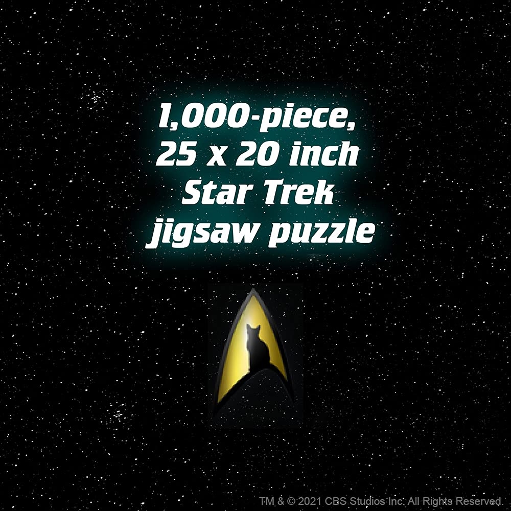 Chronicle Books 9781797212227 Star Trek Puzzle Amazon de Spielzeug