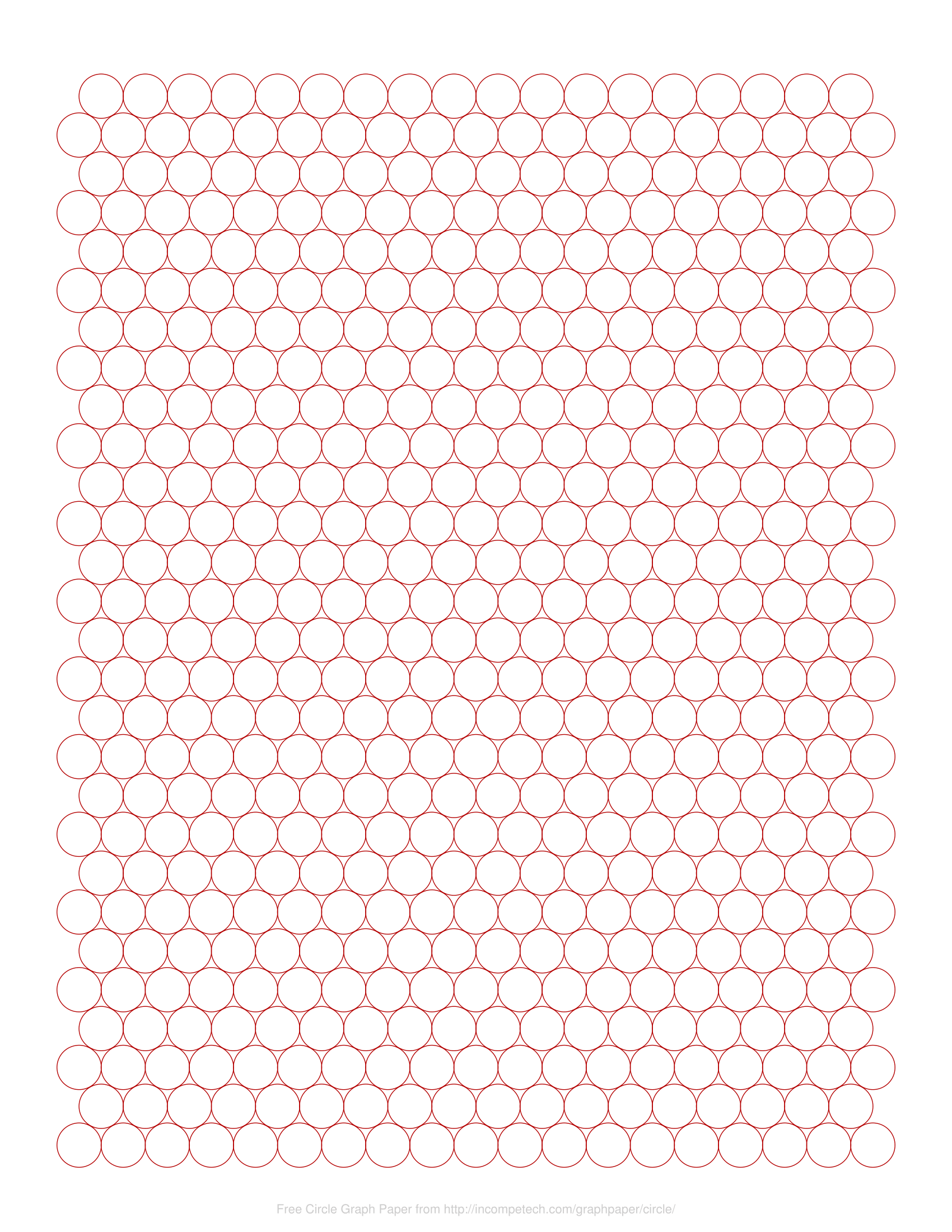Circles Graph Paper Generators