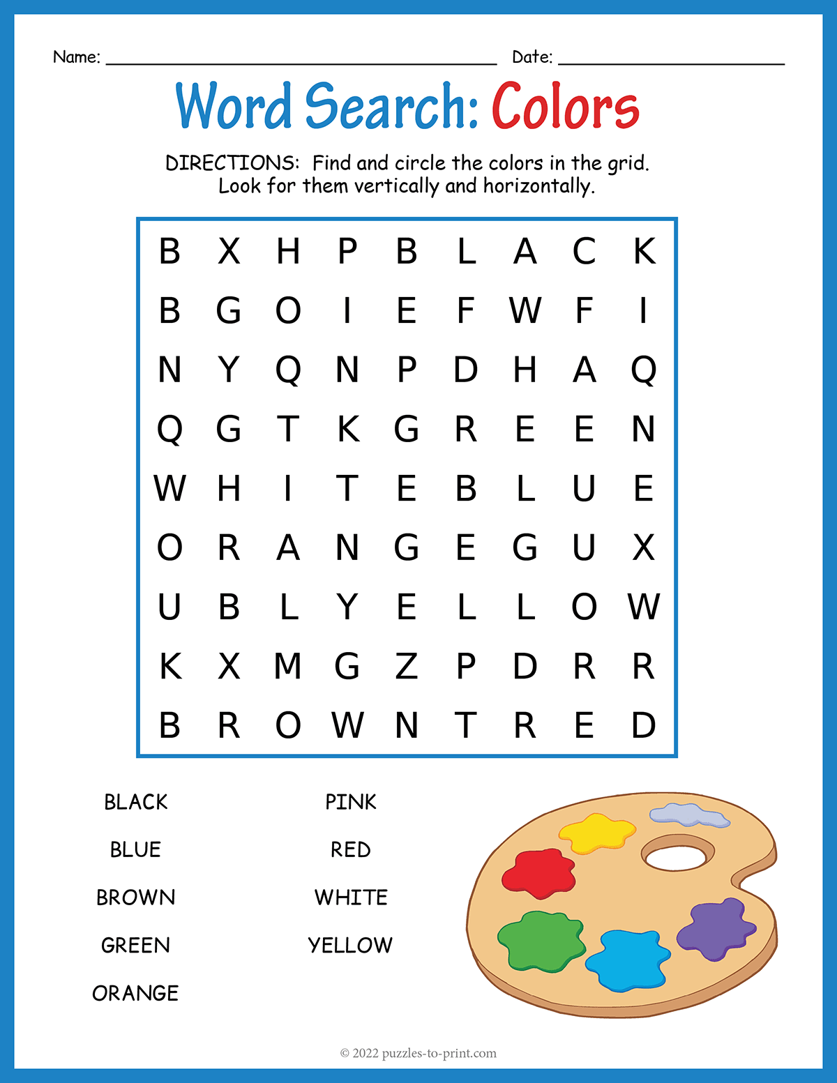 Picture Search Puzzles Printable For Kids