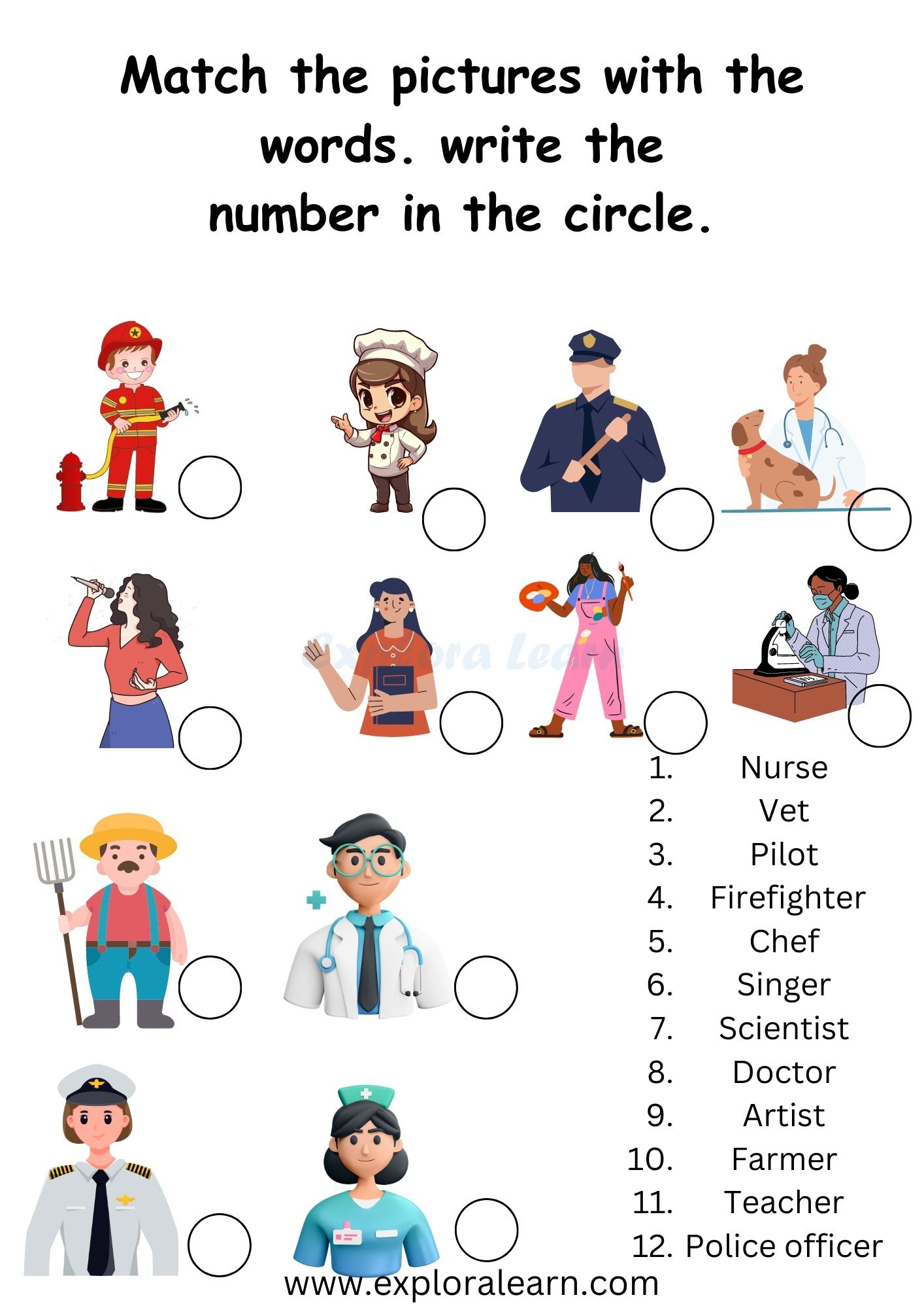 Community Helpers Worksheets Free Printables