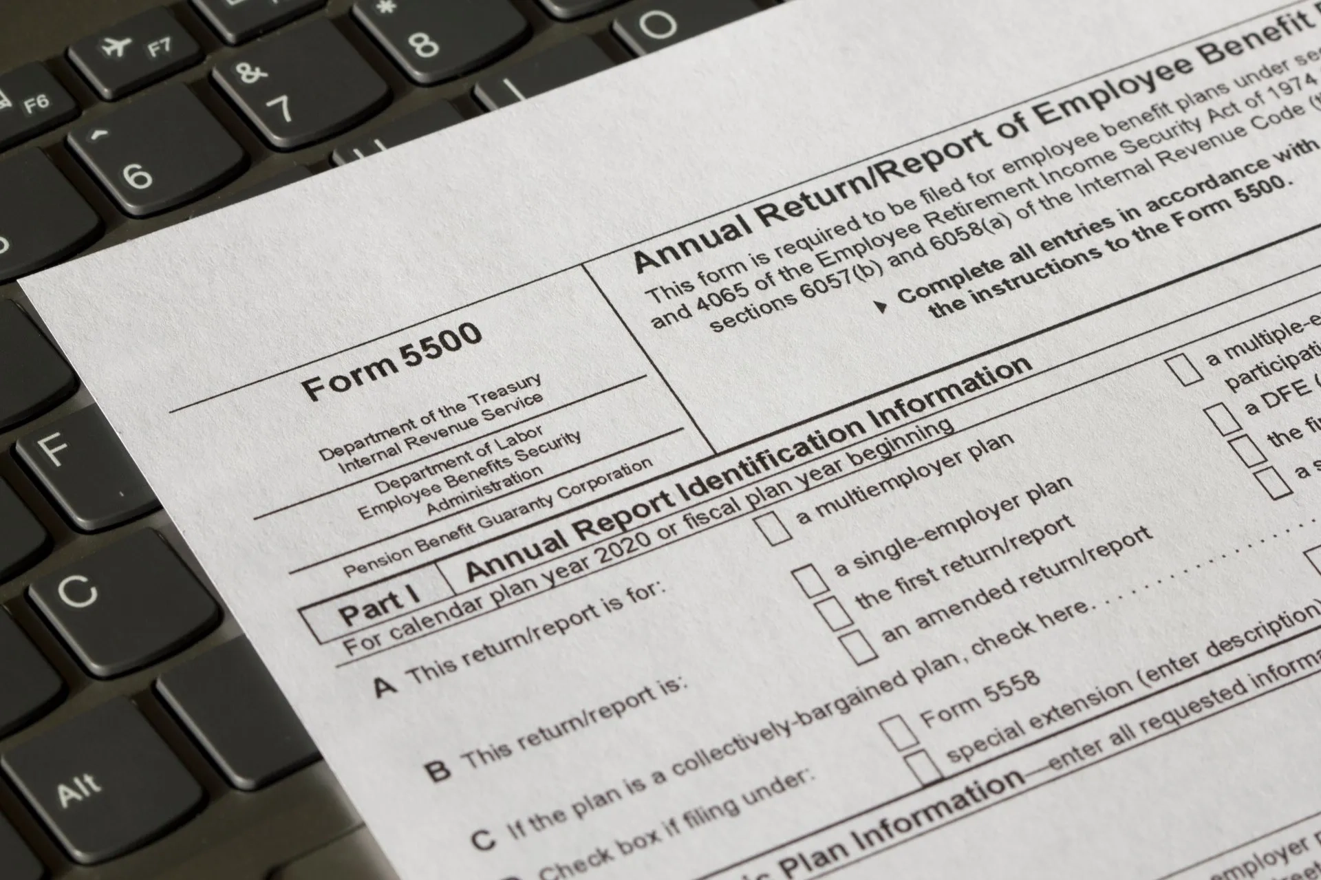 Compliance Caution Understanding Form 5500 KBI Benefits