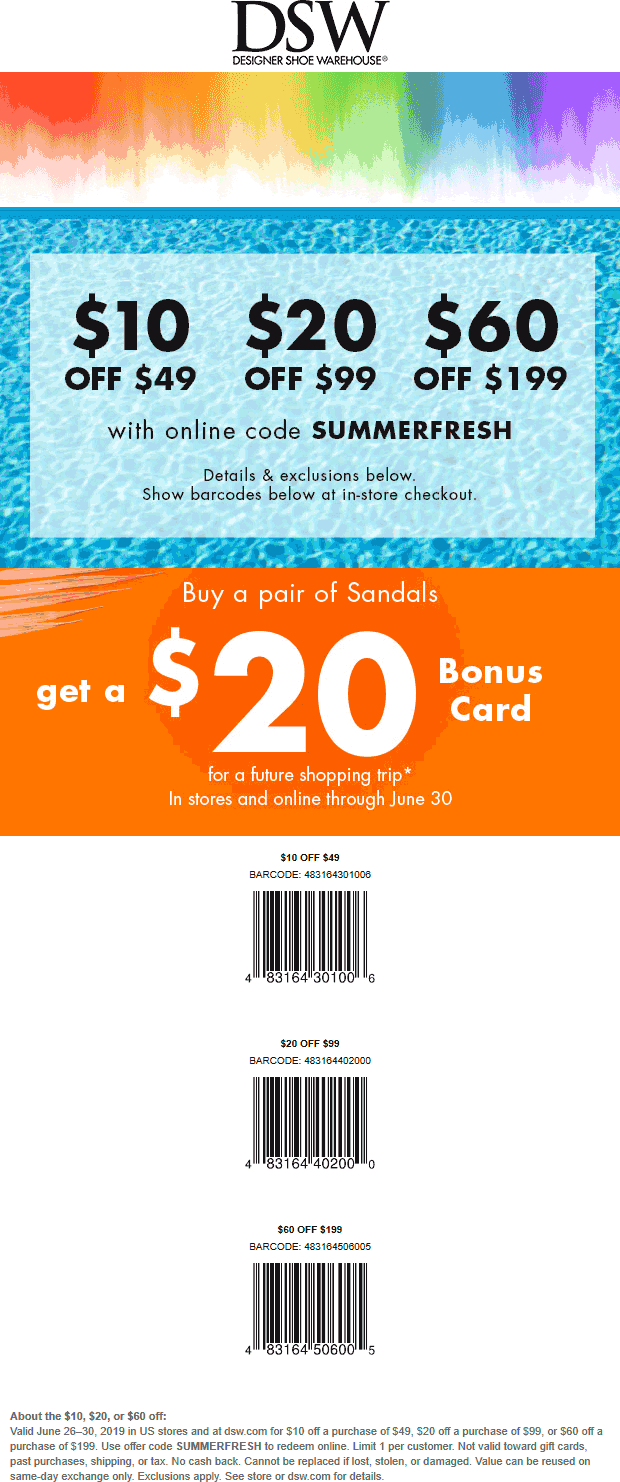 Coupons Deals Dsw Coupon Code April 219 Dsw Designer Shoe 
