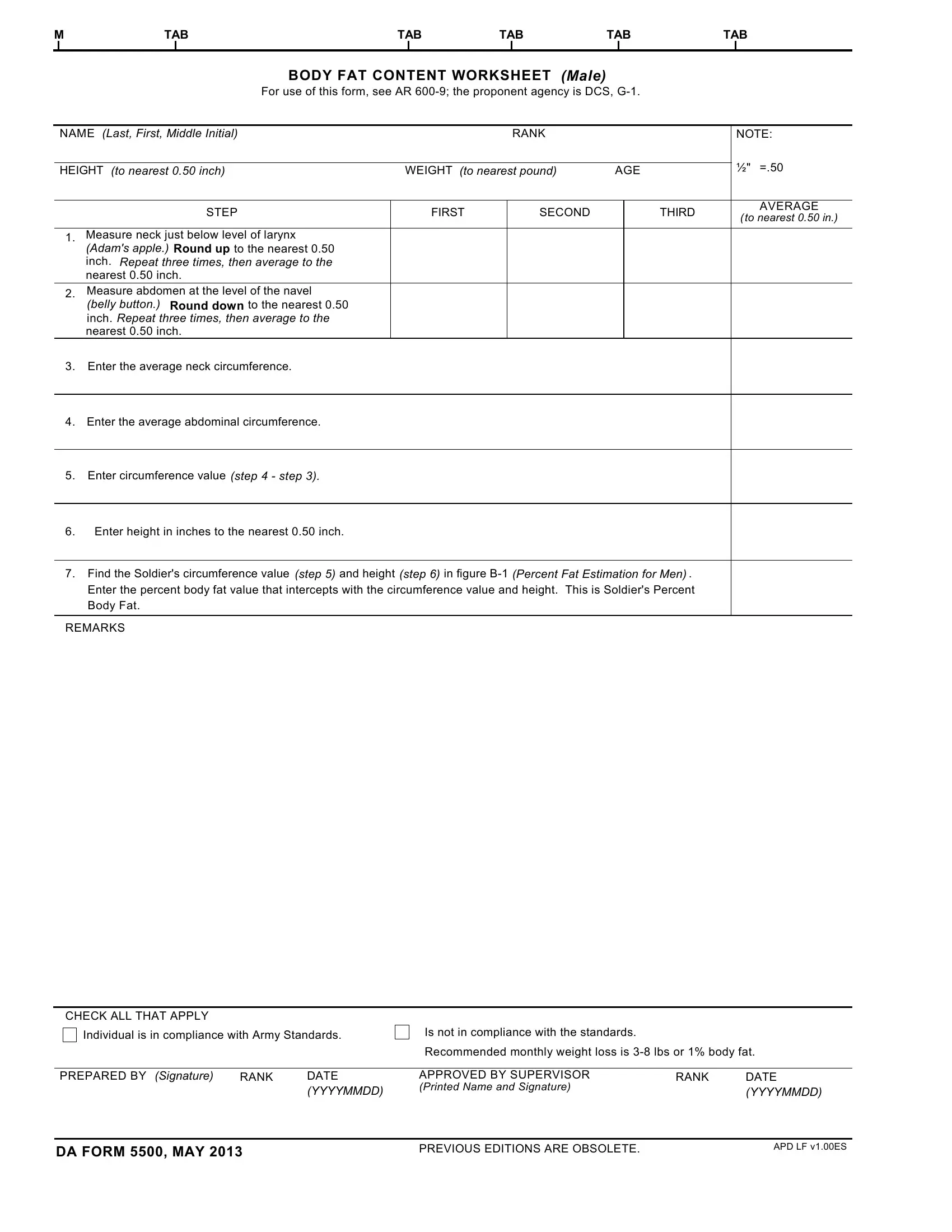 Da Form 5500 Fill Out Printable PDF Forms Online
