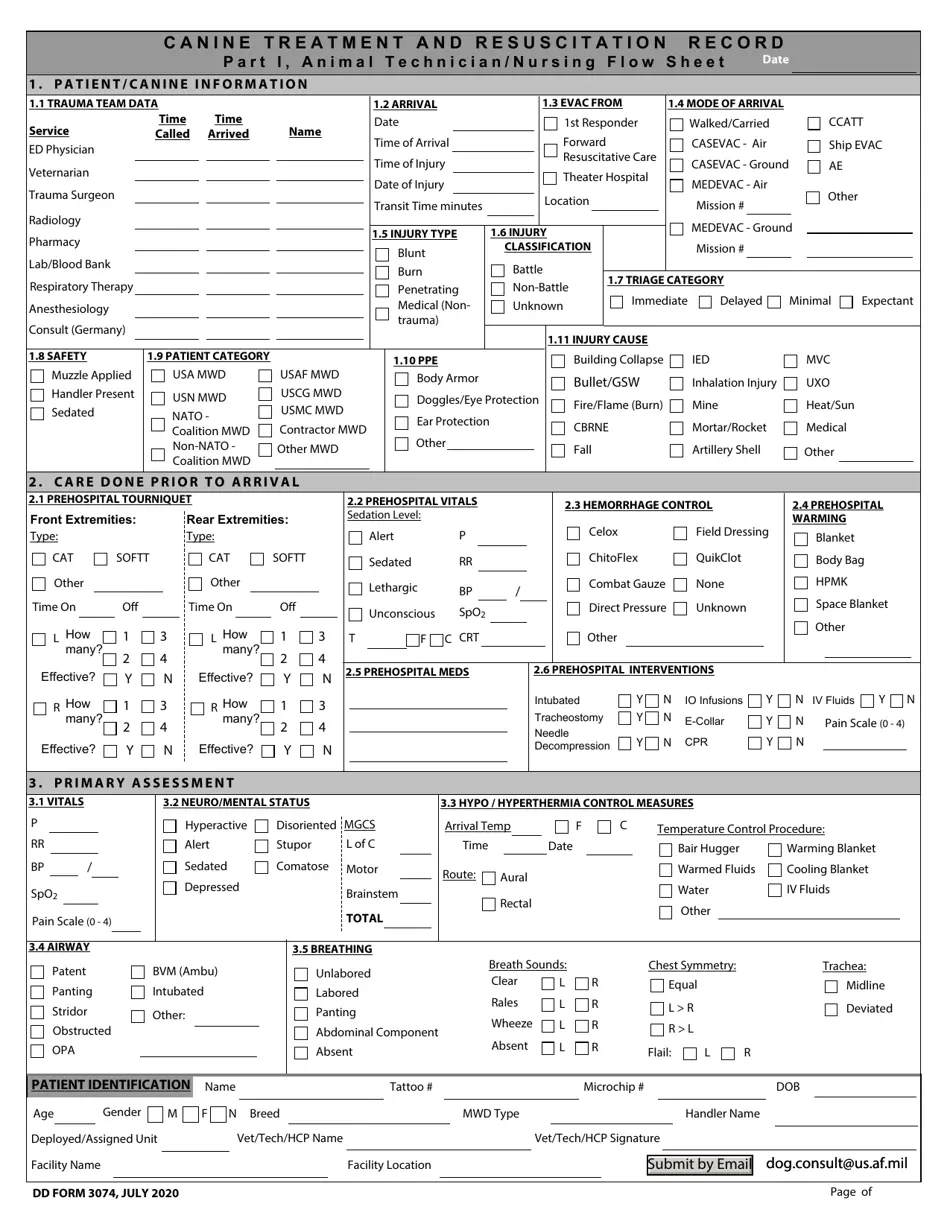 DD Form 3074 Fill Out Sign Online And Download Fillable PDF 