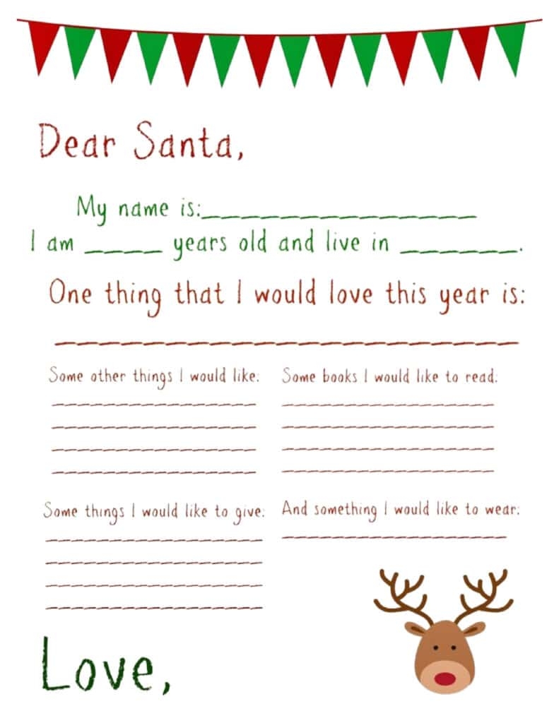 Free Printable From Santa Letter Templates
