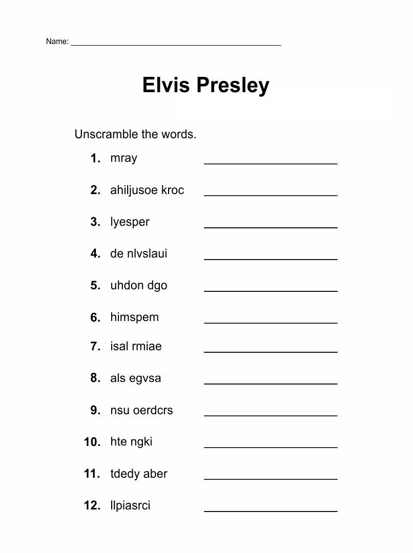 Free Printable Activity Sheets For Seniors