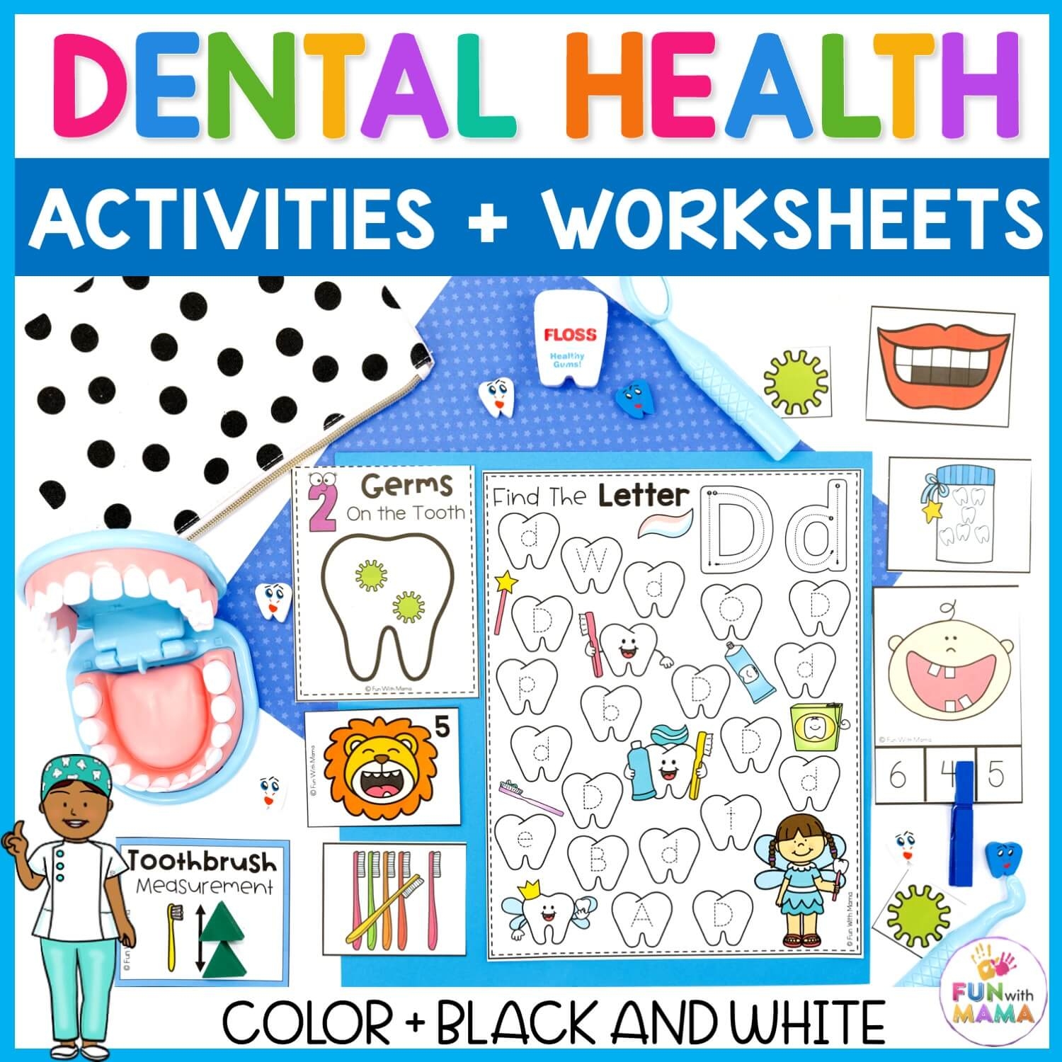 Preschool Dental Health Printables