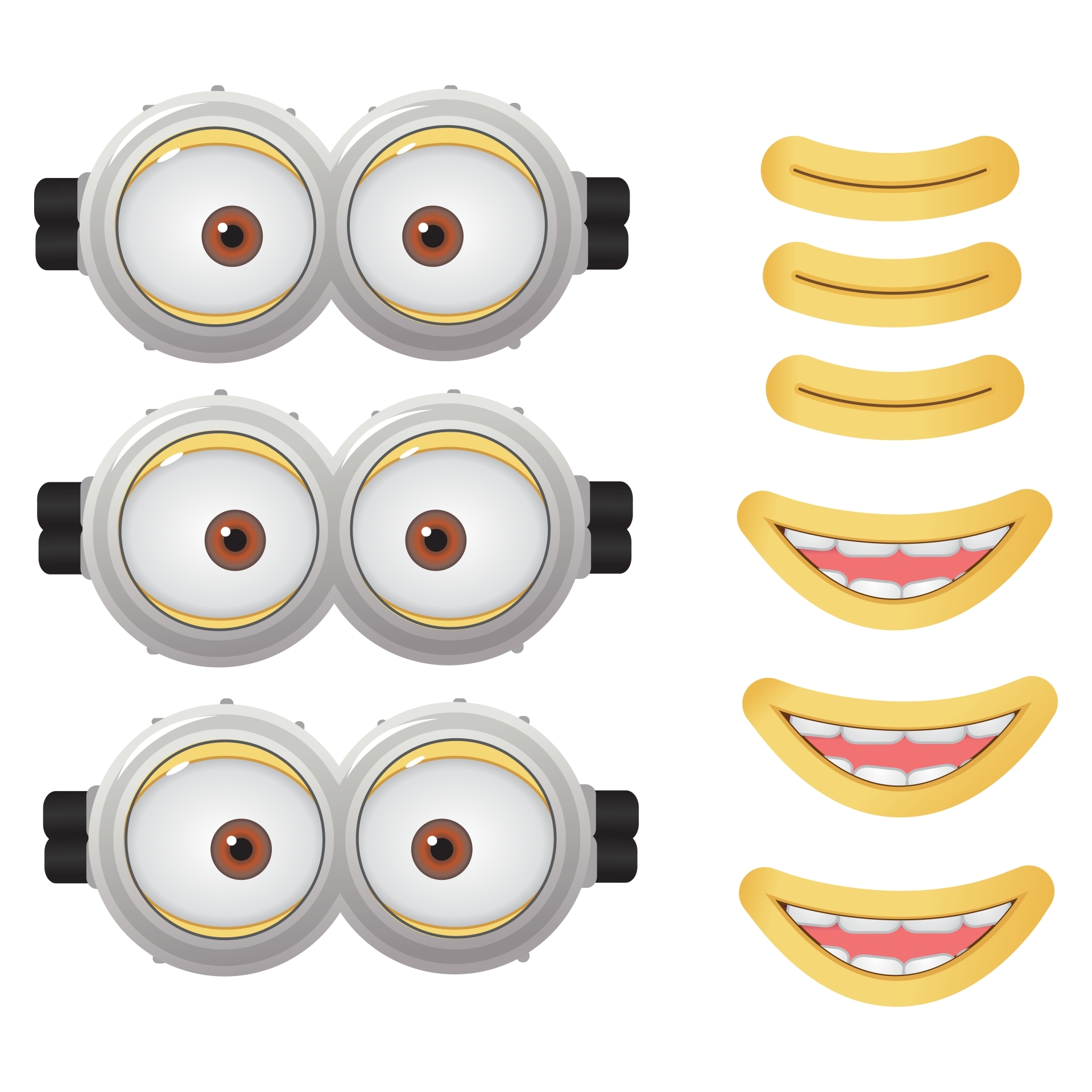 Despicable Me Minion Mouth 10 Free PDF Printables Printablee