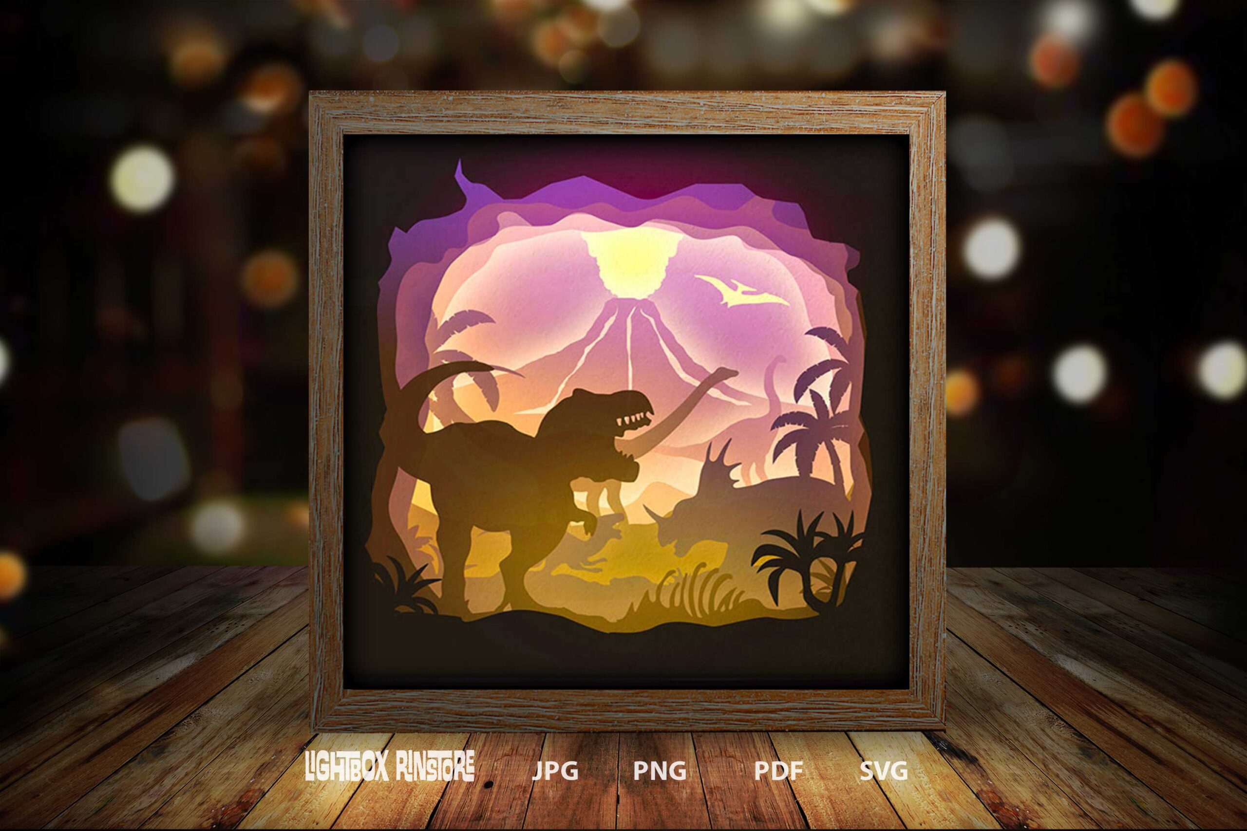 Printable Paper Cut Shadow Box Templates Free