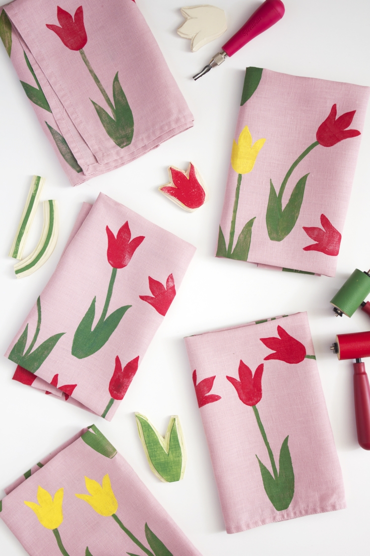 Simple Block Printing Designs