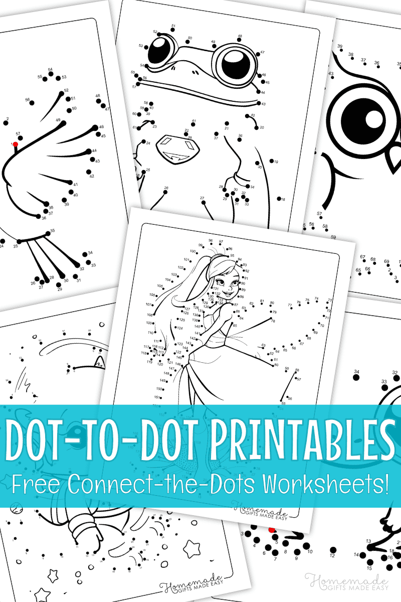 Free Printable Dot To Dot Pages