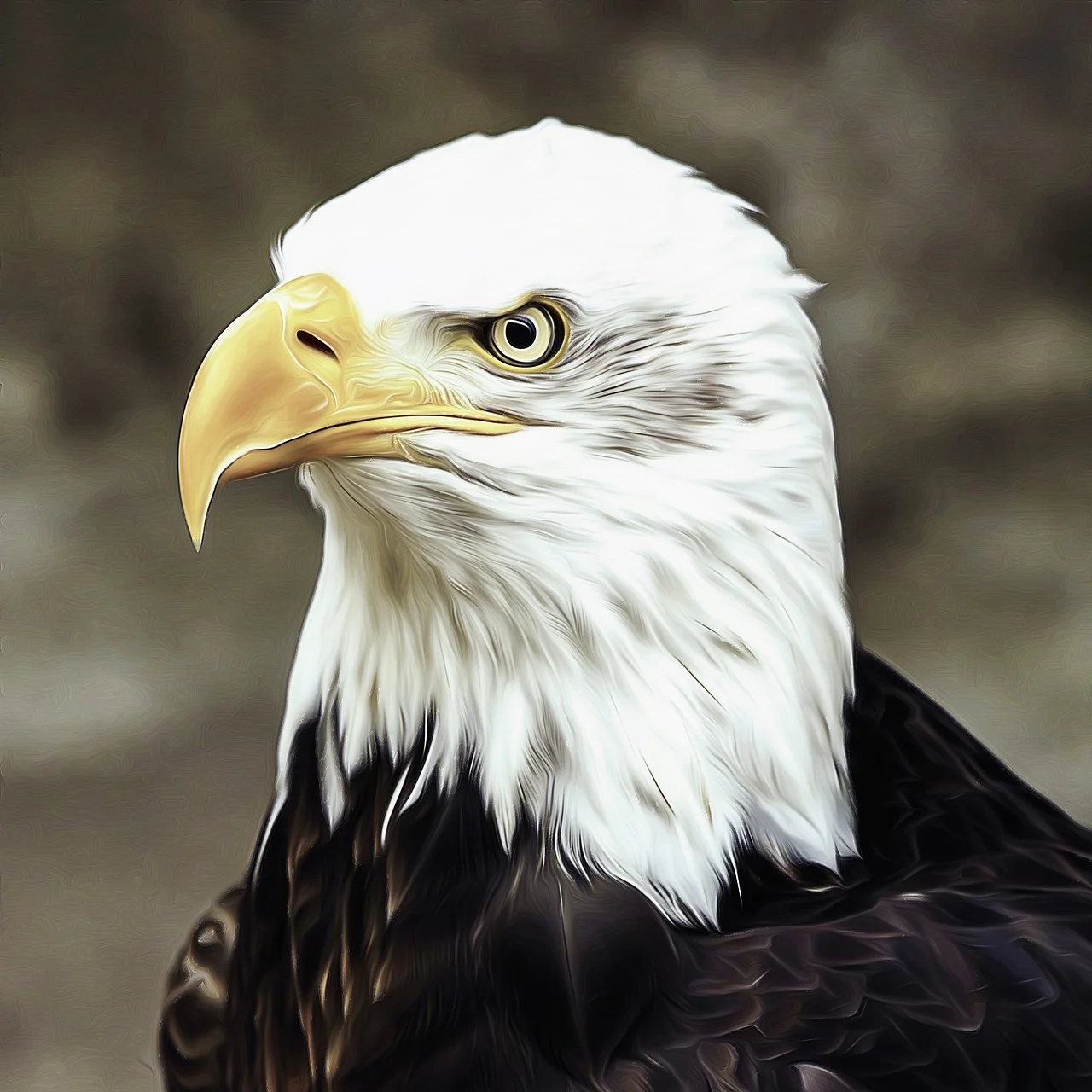 Download Bird Bald Eagle Raptor Royalty Free Stock Illustration 