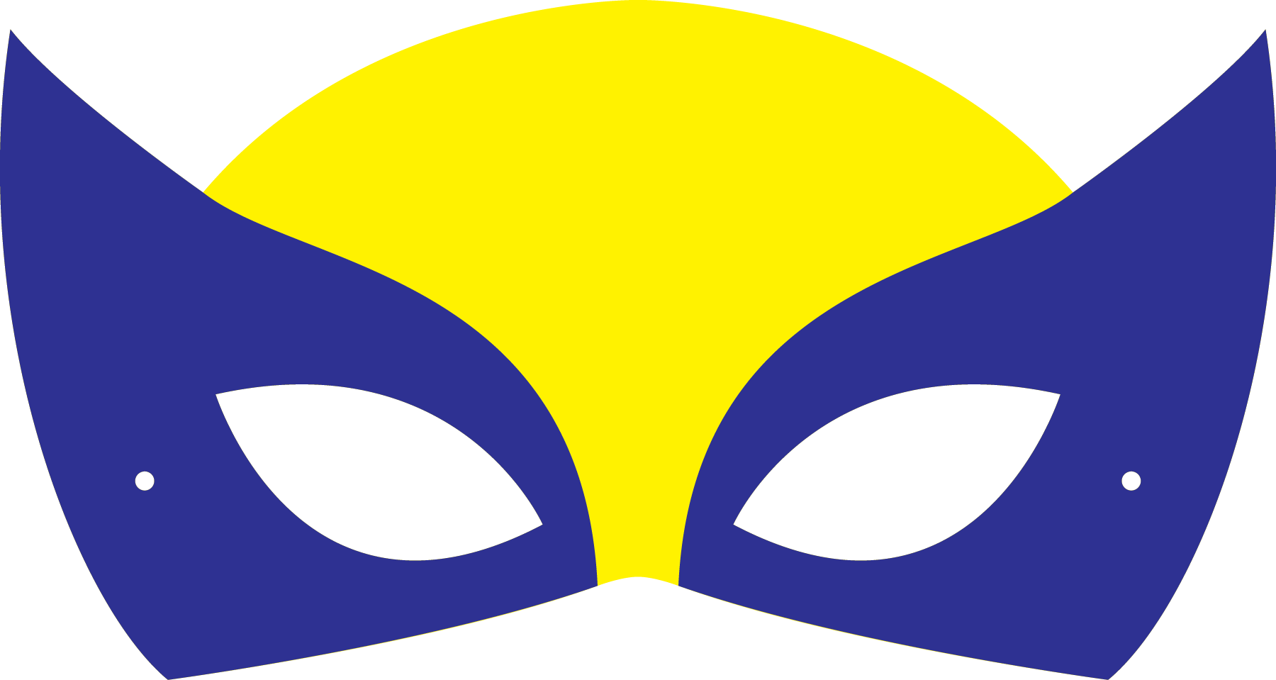 Download HD Wolverine Clipart Mask Wolverine Mask Cut Out 