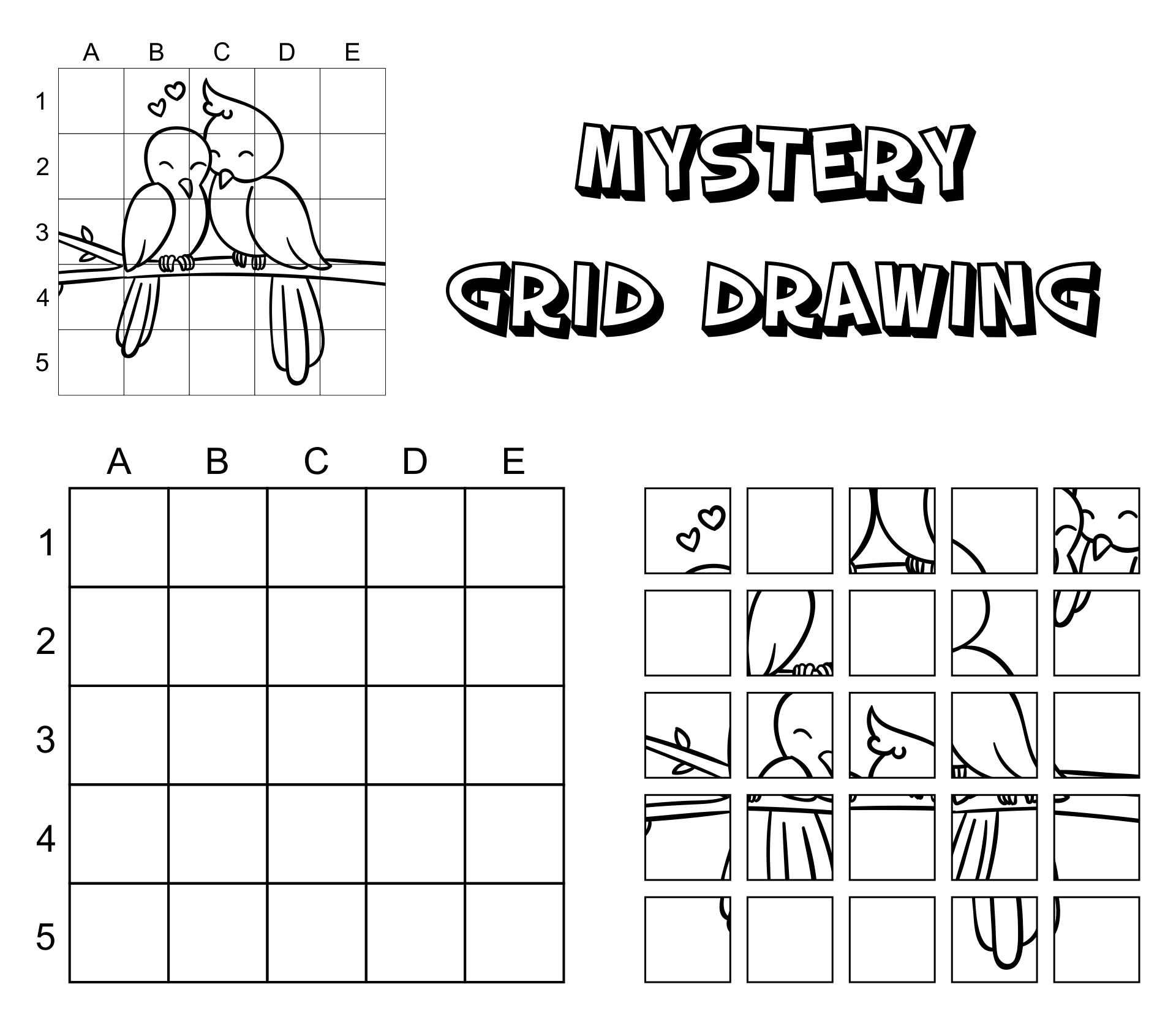 Dr Seuss Inspired Grid Art Activities For Wonderful Fun Free 