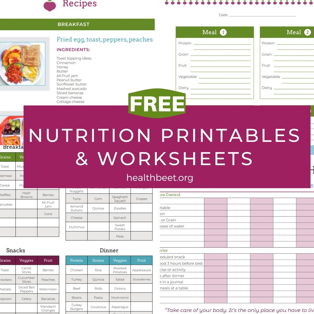 Editable Nutrition Label Worksheet Labels And Menu Pack 2021 