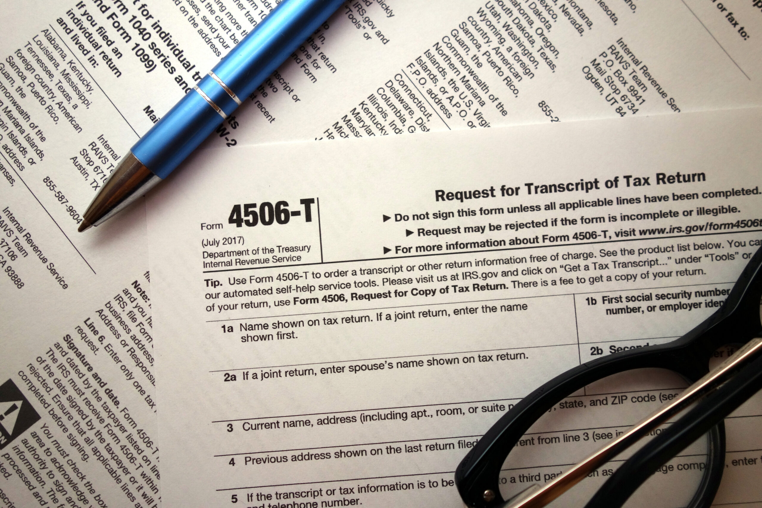 Everything You Need To Know About Form 4506 T Rush Tax Resolution
