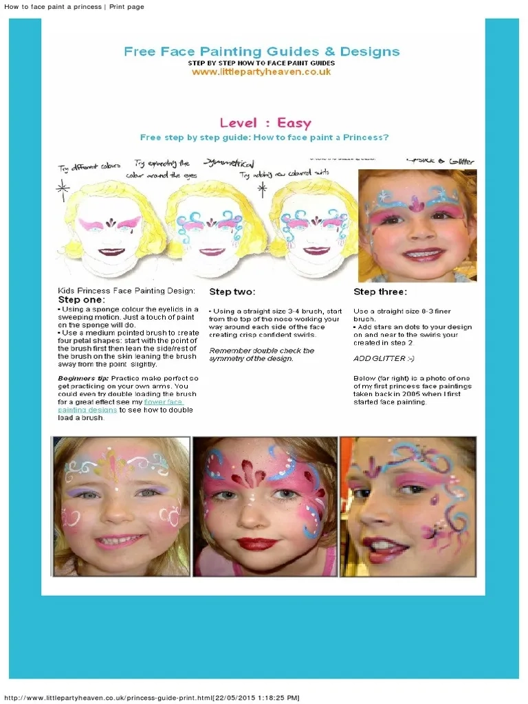 Facepainting Guide PDF Business Home amp Garden
