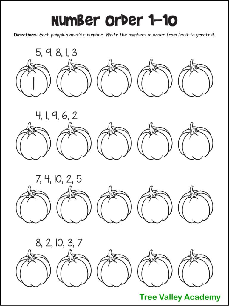 Printable Math Worksheets For 1st Grade