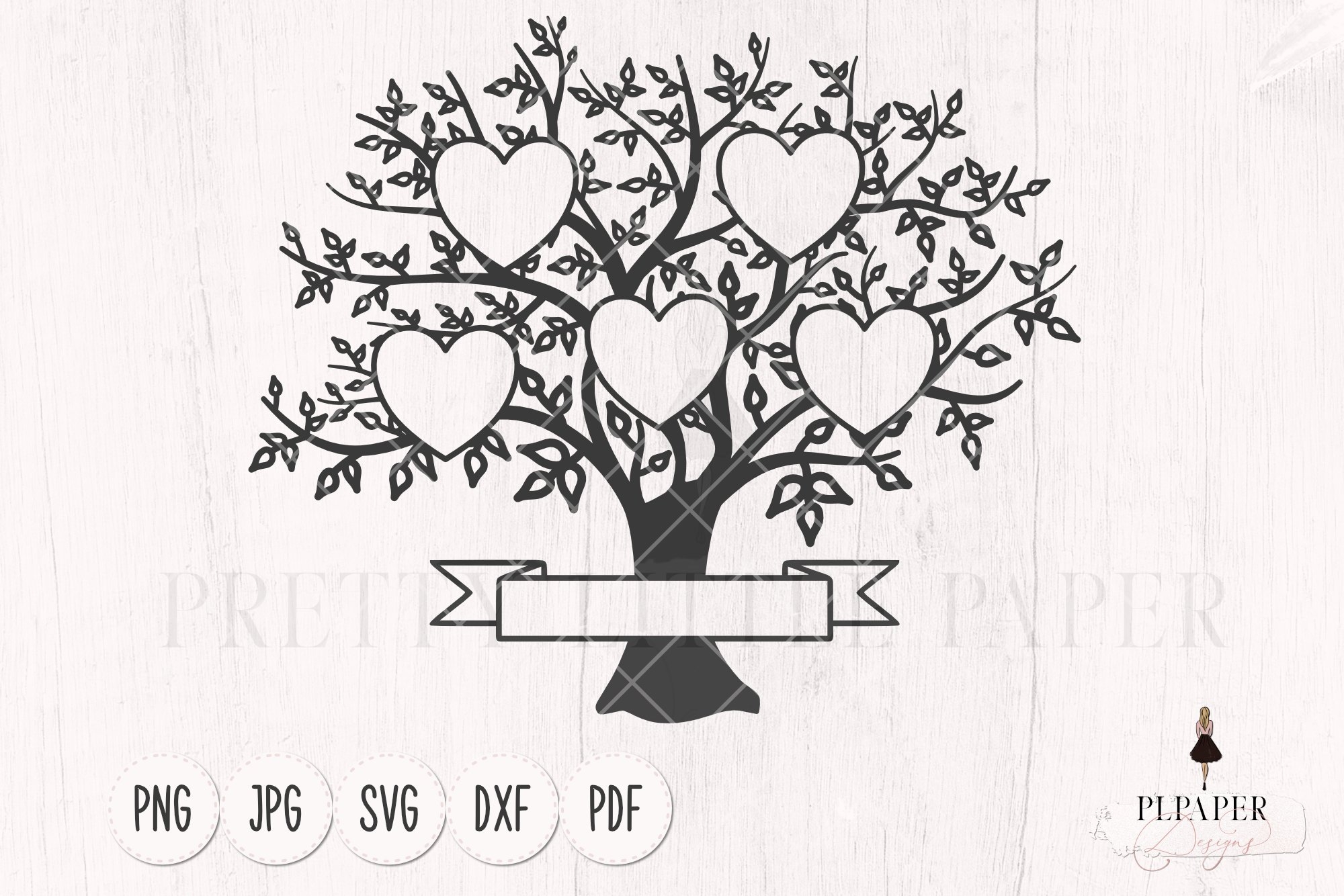Family Tree Svg 5 Members Svg Family Tree Family Reunion